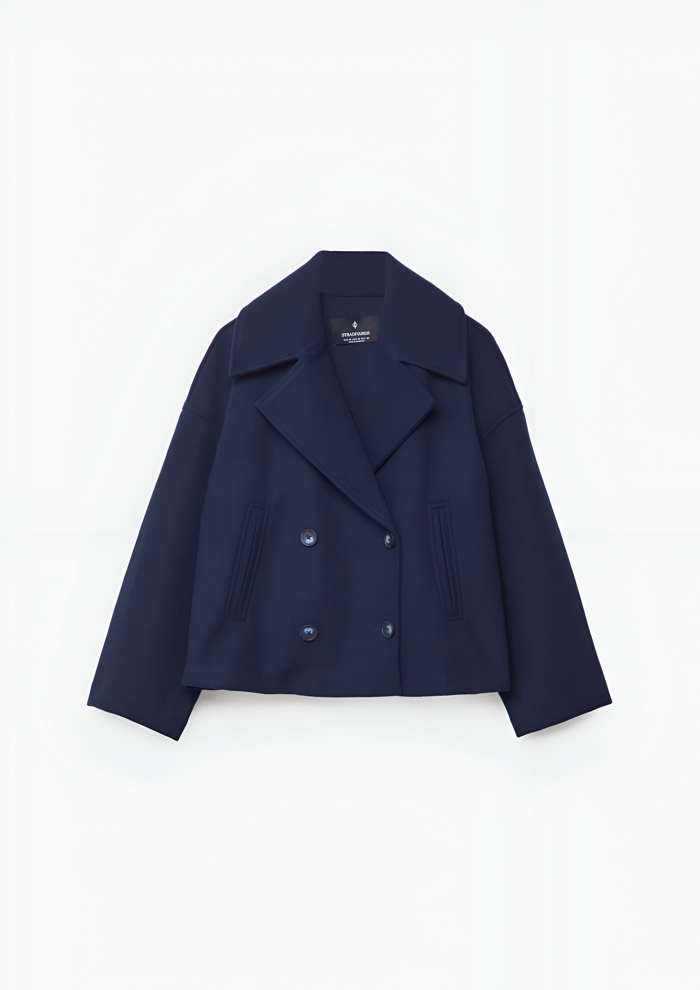 Cropped Pea Coat | Women's Winter Wear
