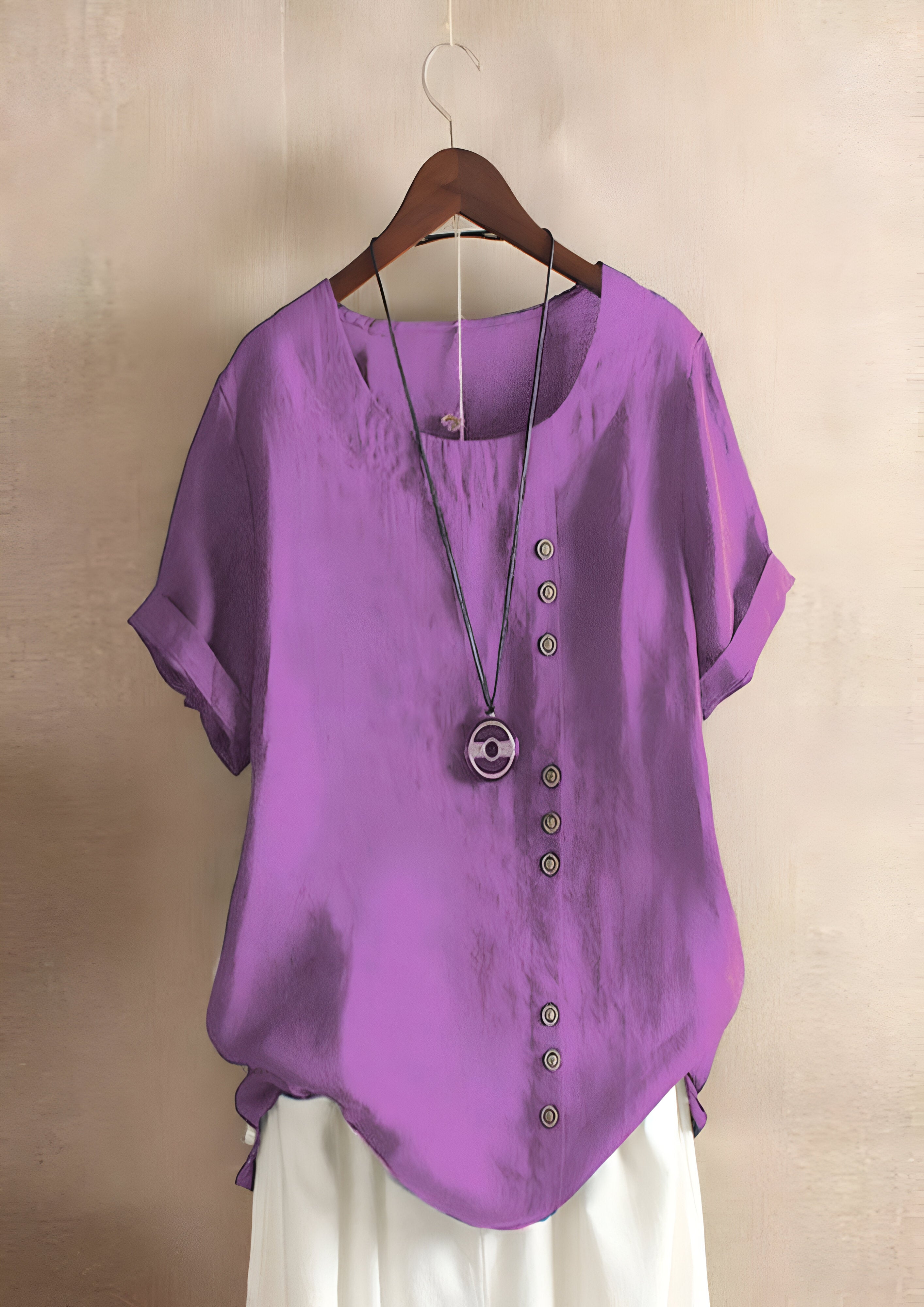 Short Sleeve Blouse | Women's Summer Top