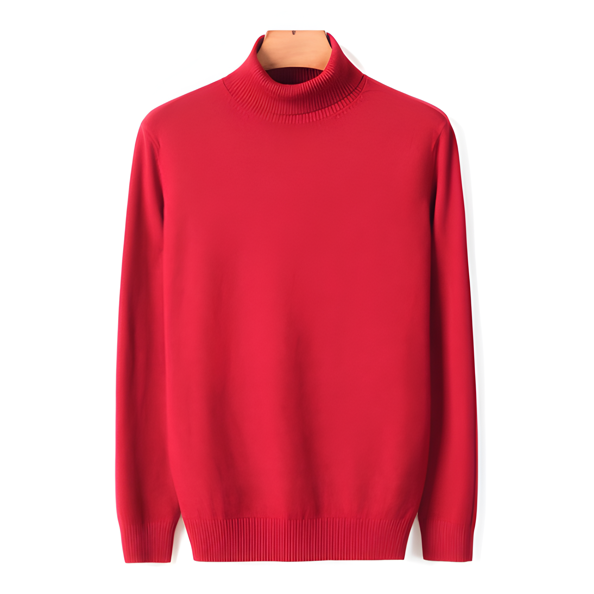 Mock Neck Jumper | Men’s Long Sleeve Clean Fit