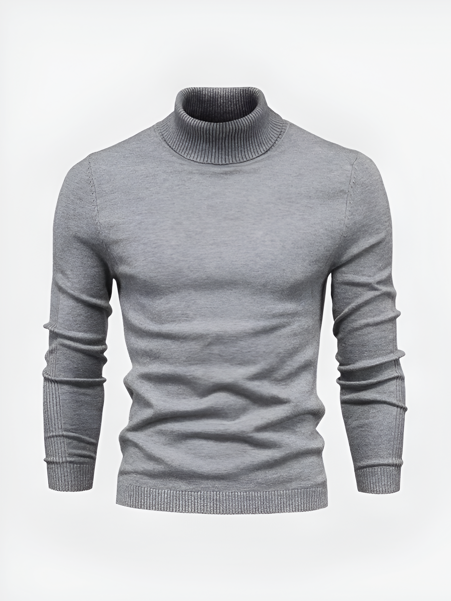 Minimalist Turtleneck Jumper | Men's Winter Pullover