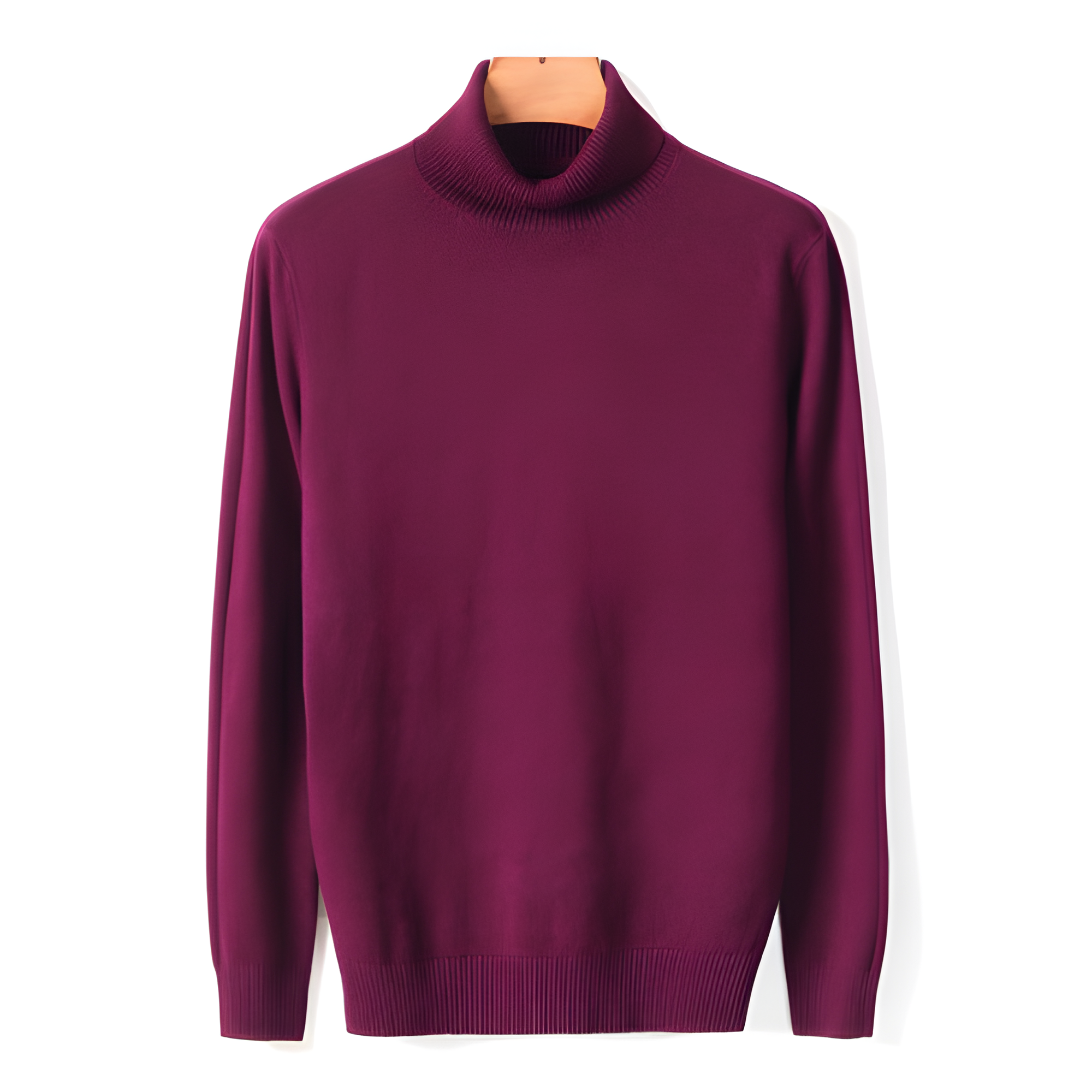 Mock Neck Jumper | Men’s Long Sleeve Clean Fit