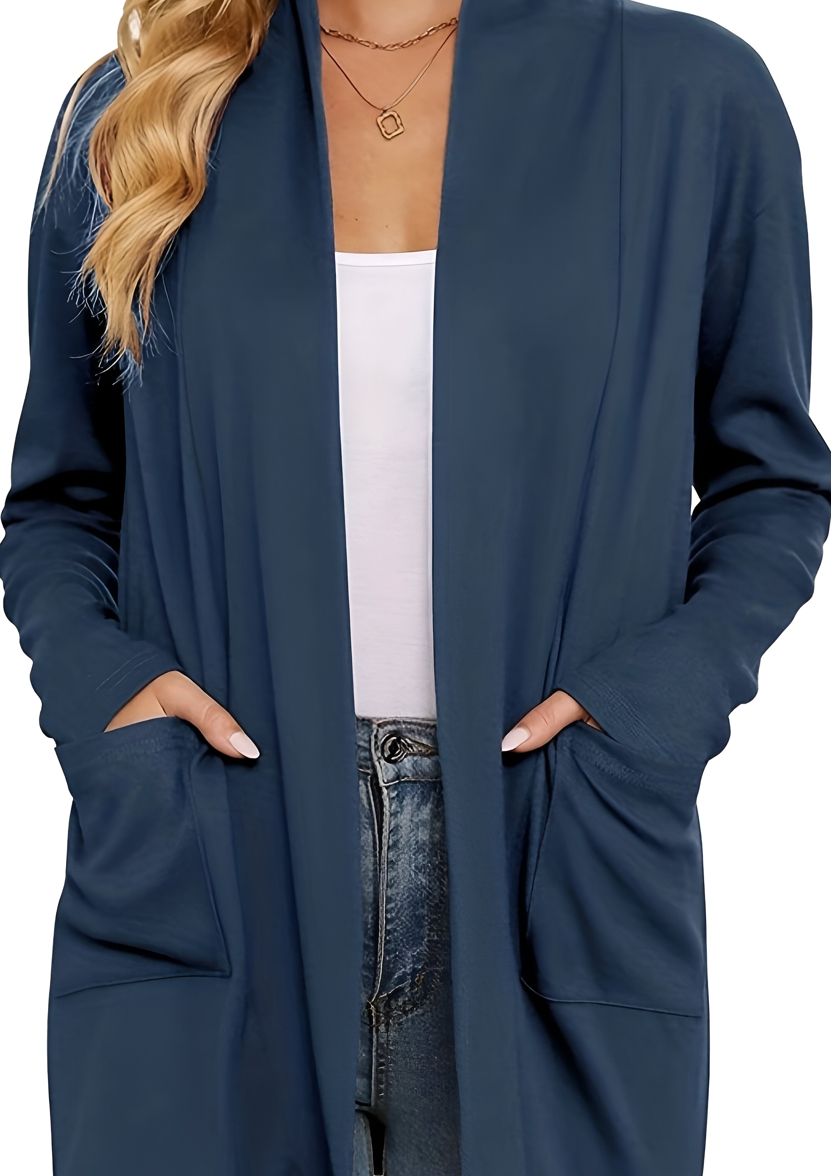 Chunky knitted Cardigan | Womens Open Front