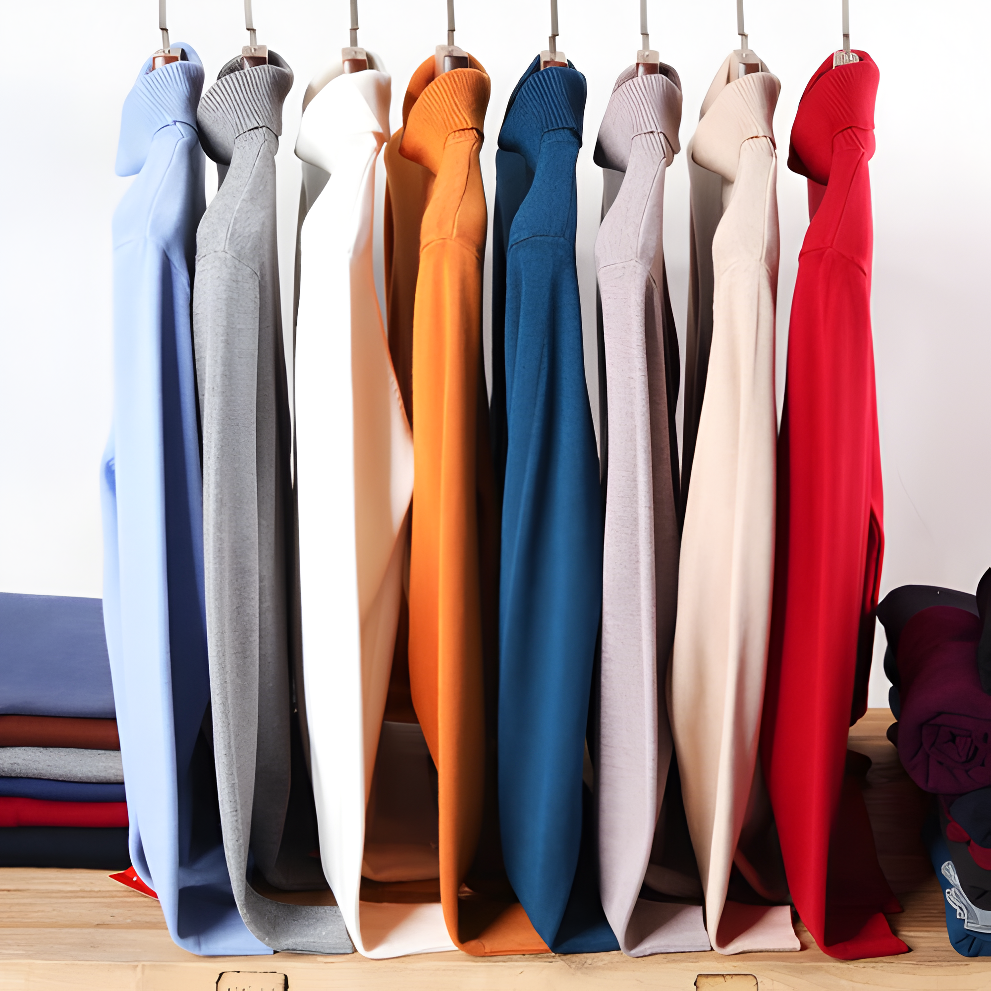 Mock Neck Jumper | Men’s Long Sleeve Clean Fit