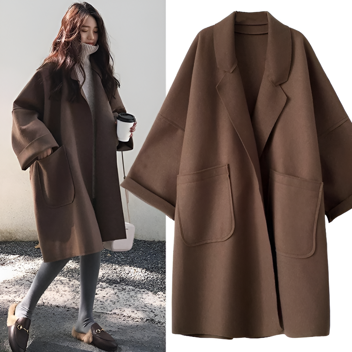Trench Coat | Women's Winter Oversized
