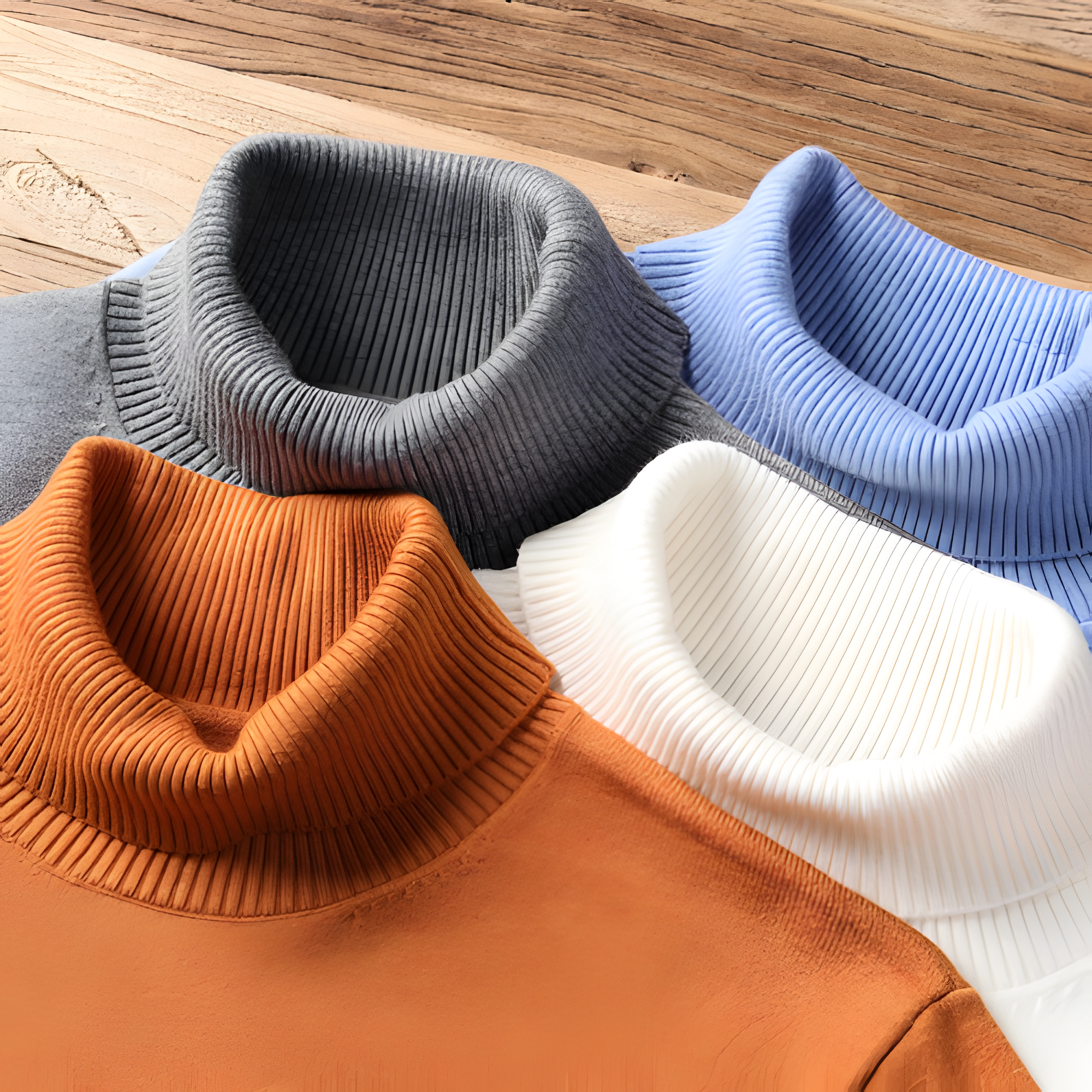 Mock Neck Jumper | Men’s Long Sleeve Clean Fit