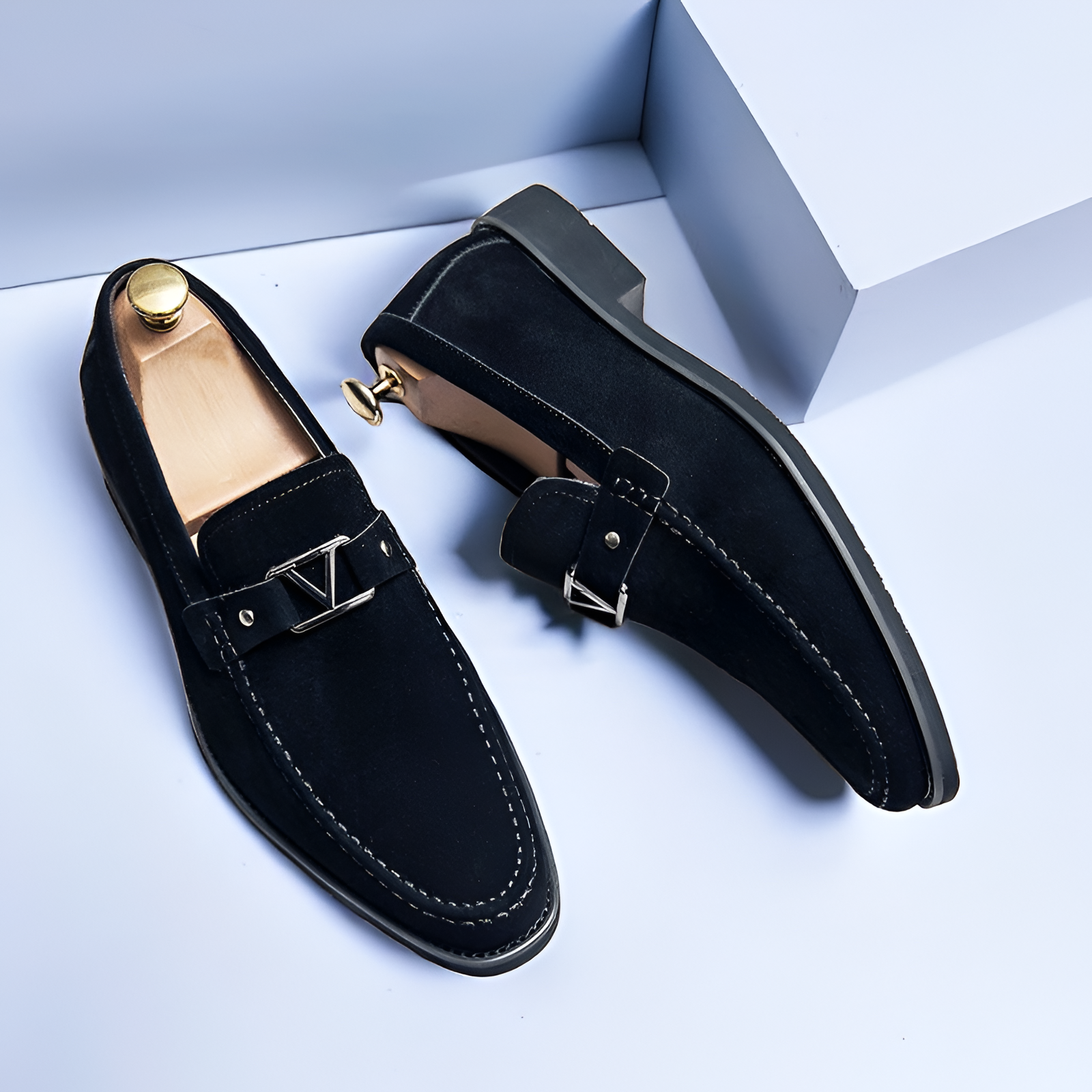 Men's Suede Loafers Shoes | Slip-On Classic