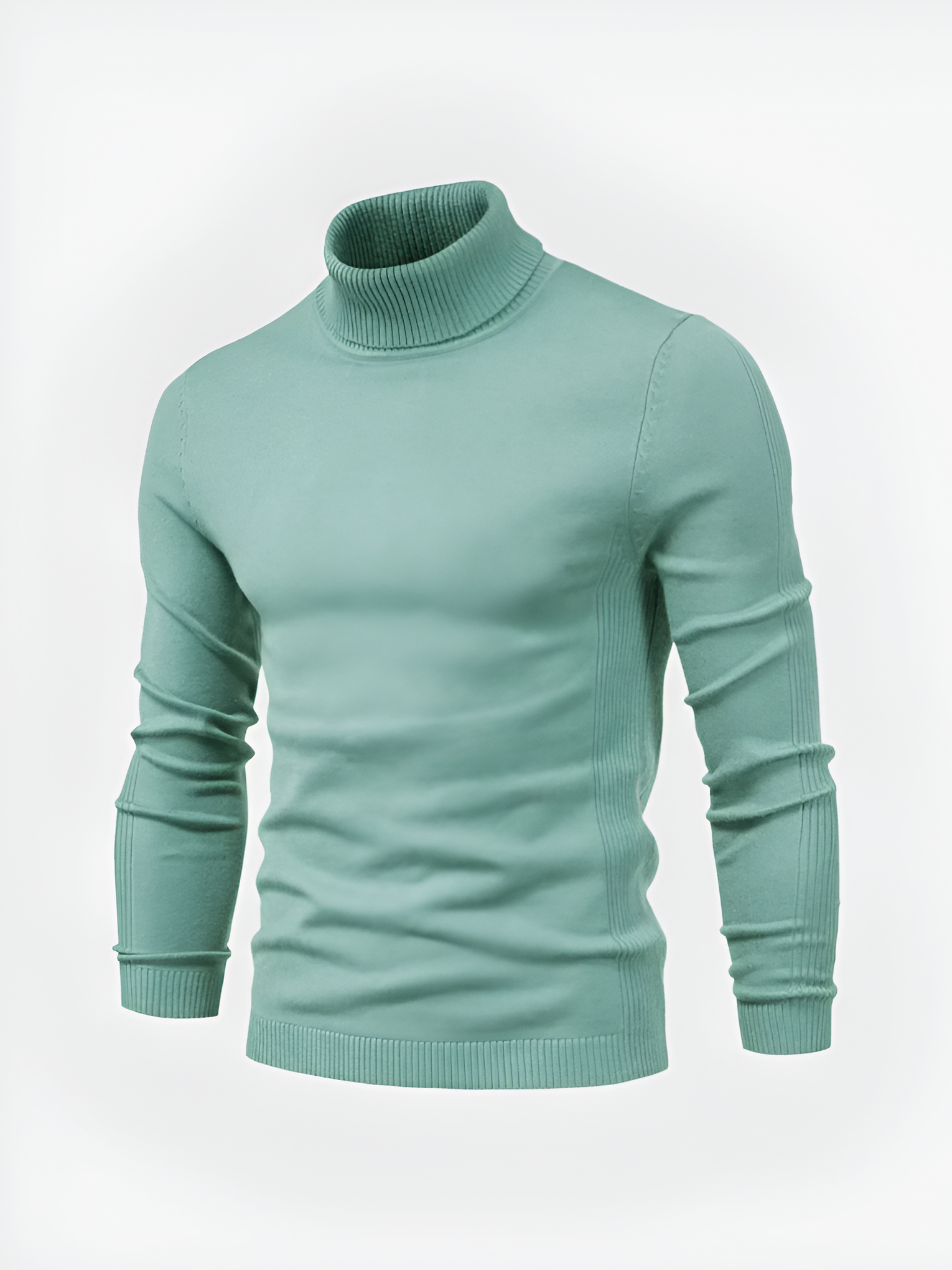 Minimalist Turtleneck Jumper | Men's Winter Pullover