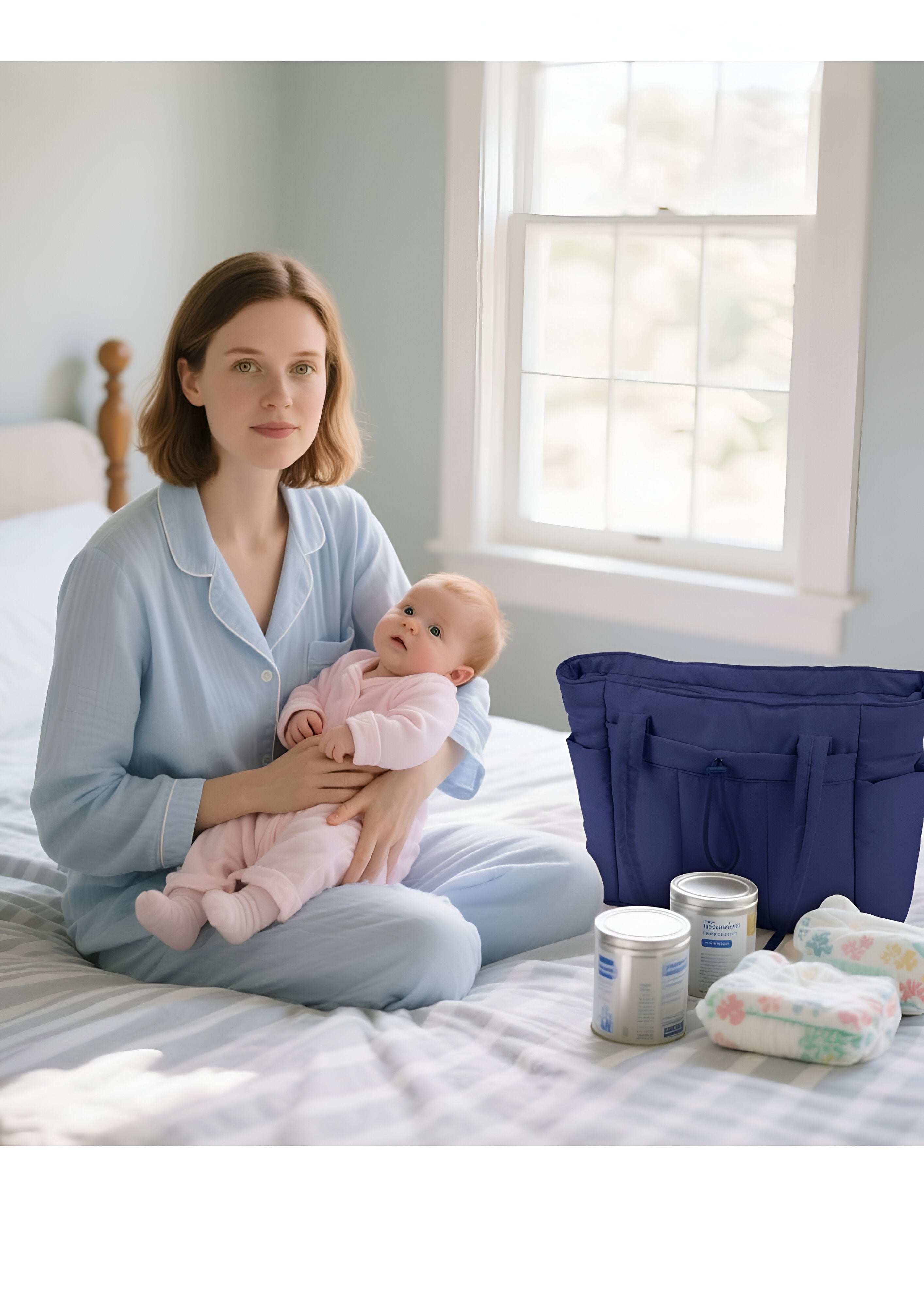 Women's Quilted Puffer Tote Bag | Large