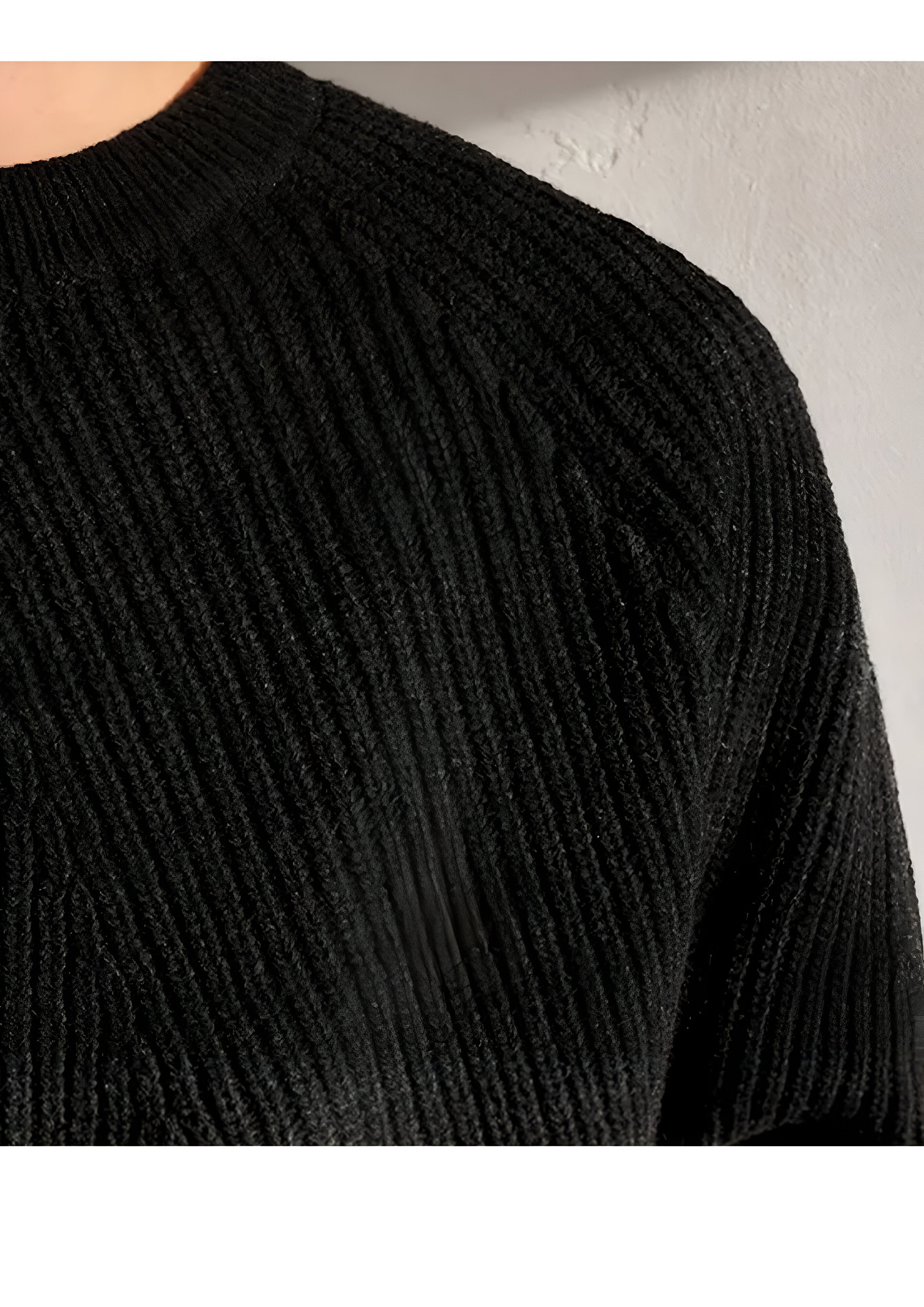 Knit Textured Jumper | Men's Long Sleeve