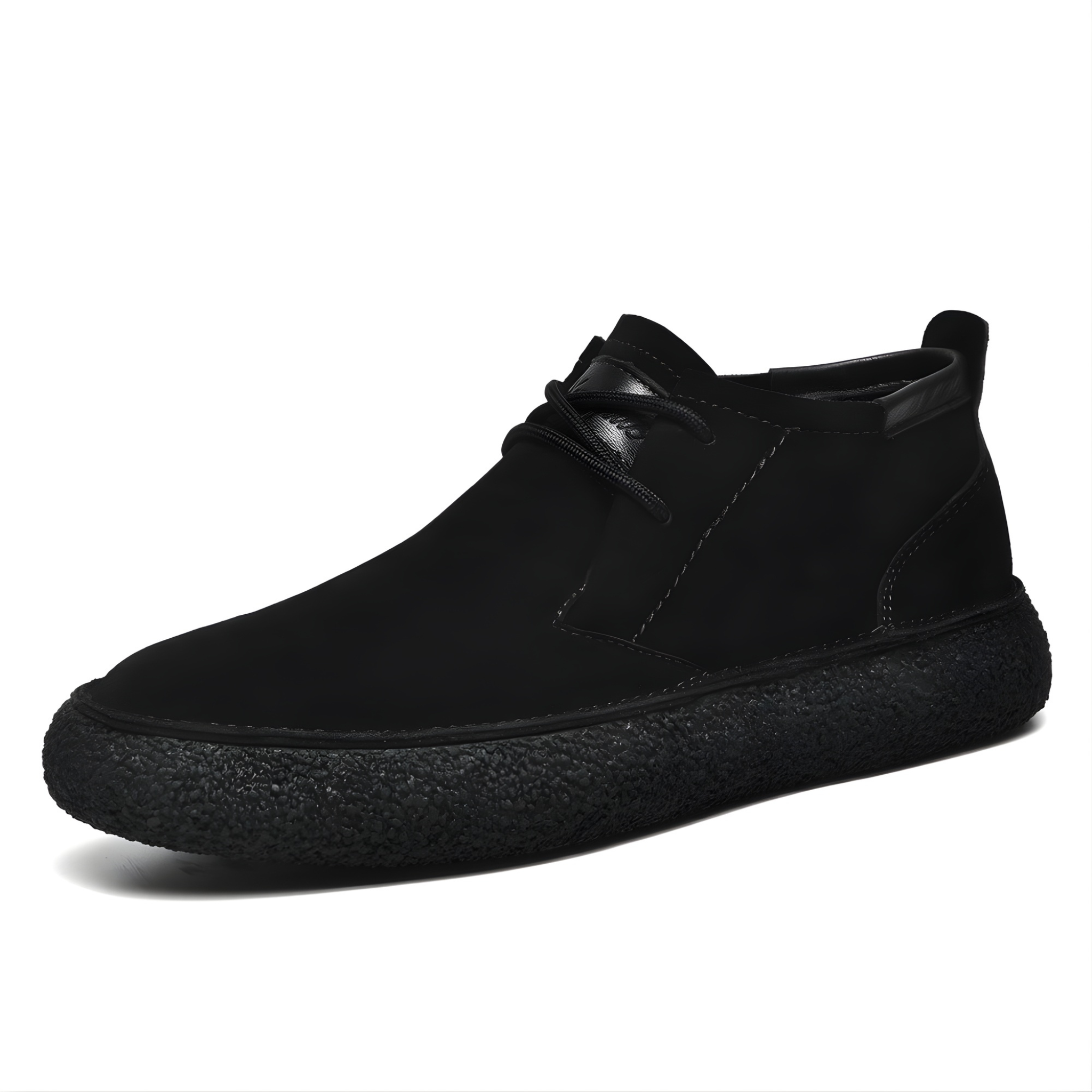 Women's Lace-Up Ankle Shoes | Minimal Textured Sole Casual Daily Footwear
