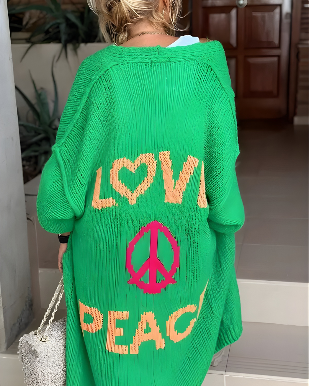 Women’s Summer Graphic Cardigan | Long