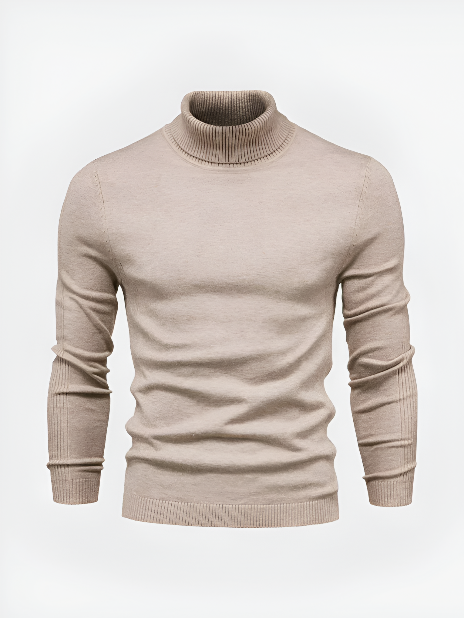 Minimalist Turtleneck Jumper | Men's Winter Pullover