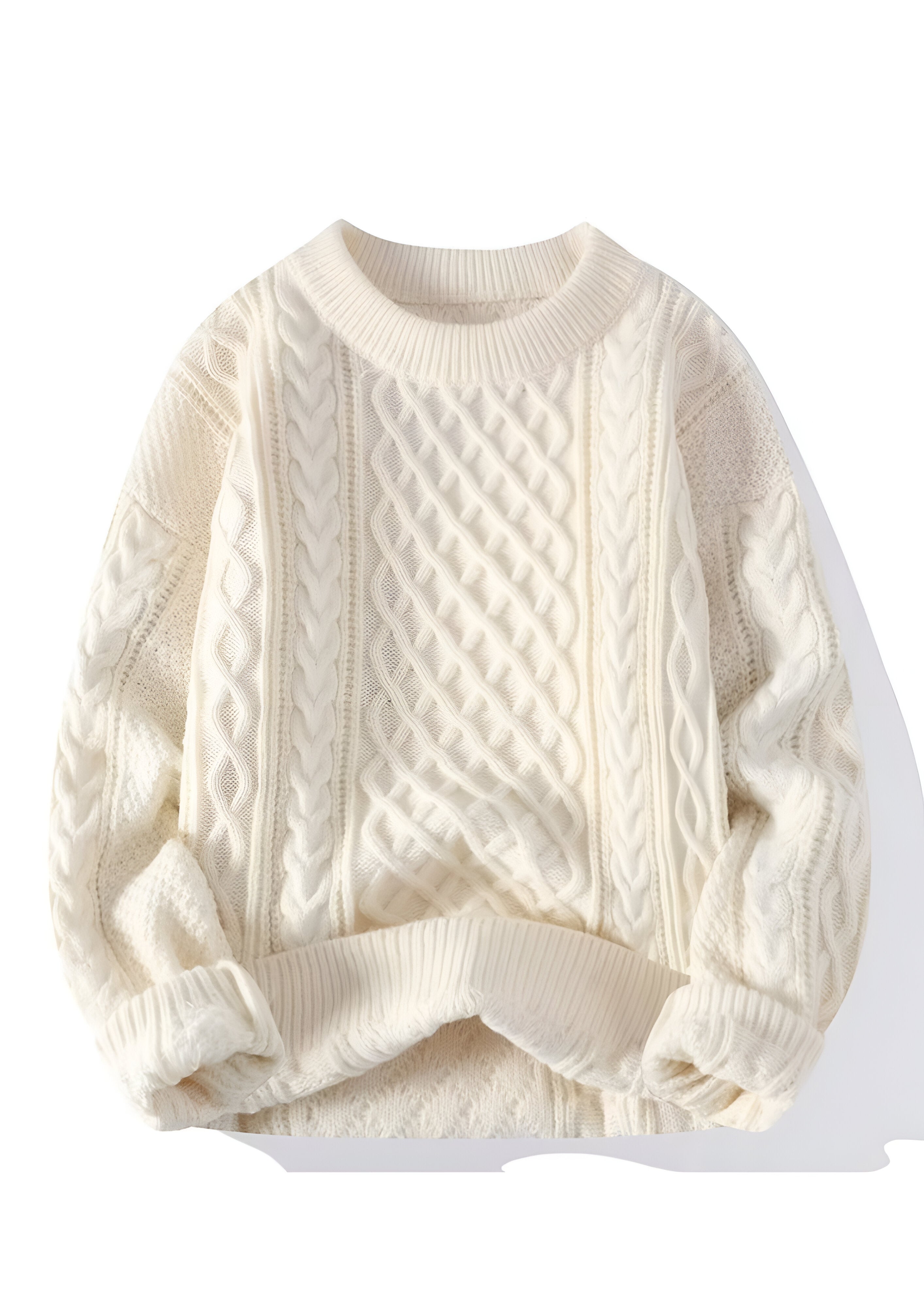 Crew Neck Textured Jumper | Women’s Long Sleeve