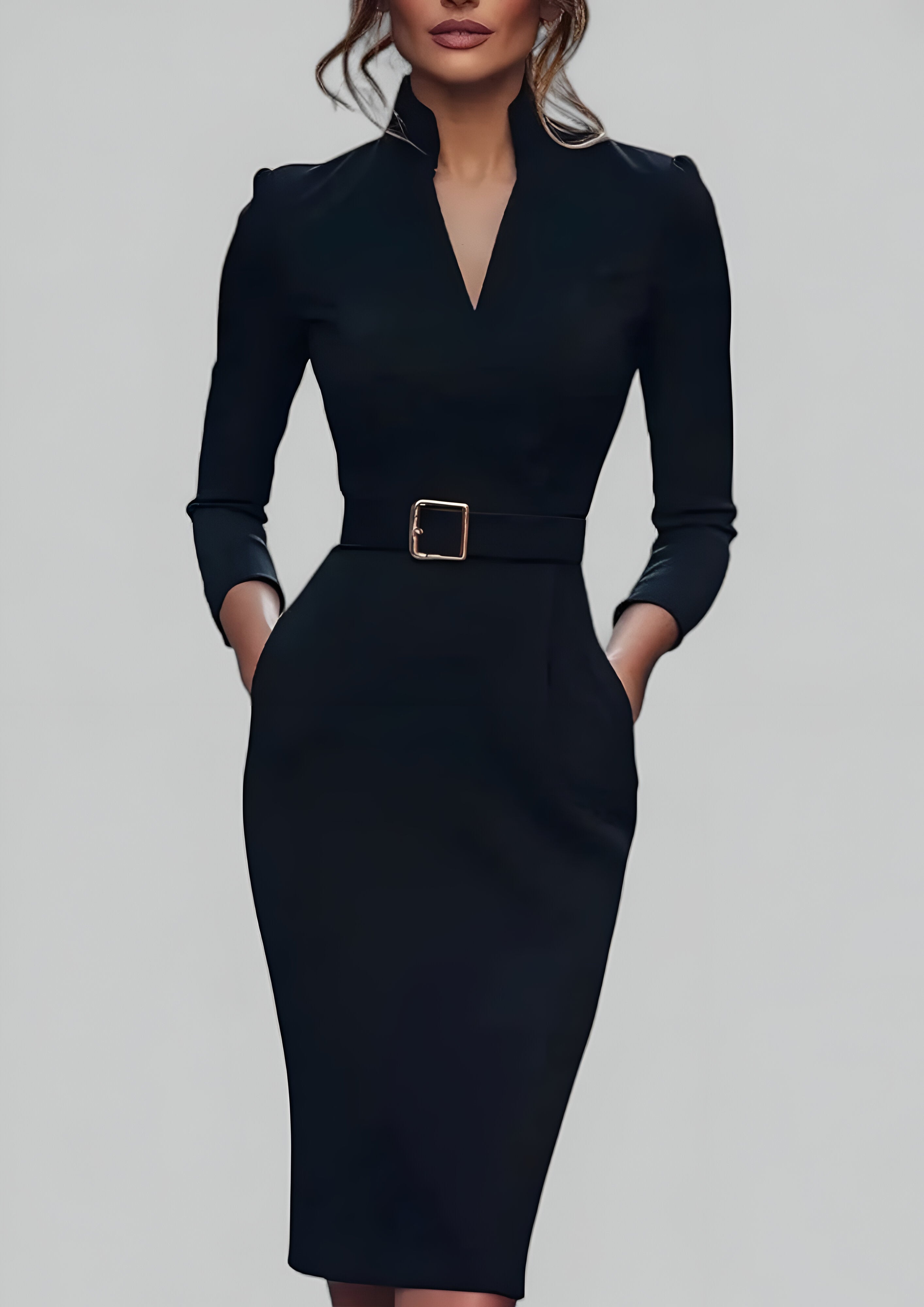 Women's Midi Dress | Elegant Office & Evening Wear