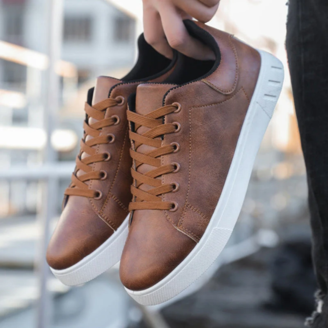 Lace-Up Sneakers | Men's Minimal Low-Profile