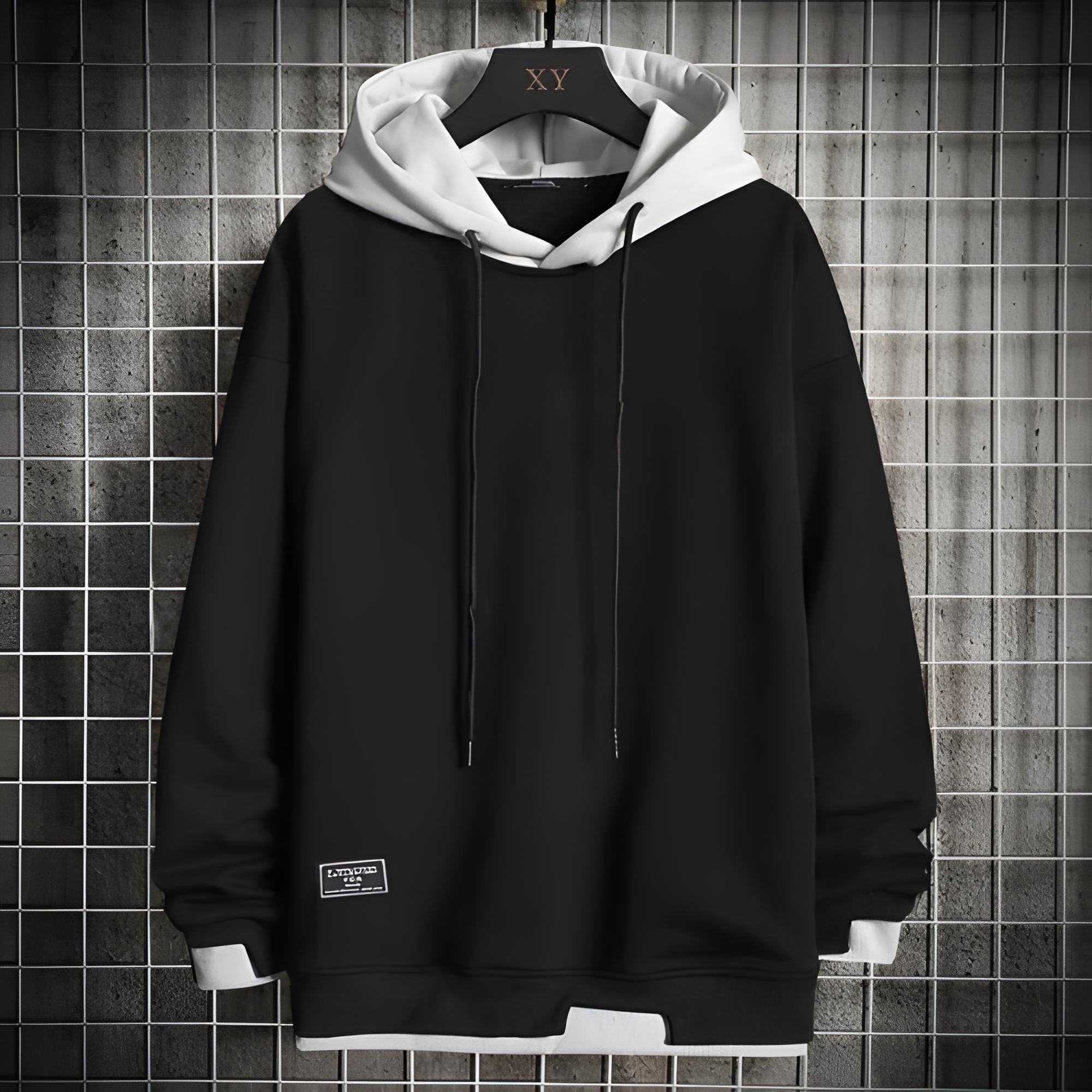 Hoodie – Men’s Layered Hood Oversized Fit