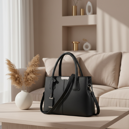 Women's Faux Leather Shoulder Bag | Durable