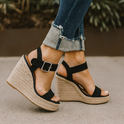 Women's Sandals Open Toe Wedge | Heel