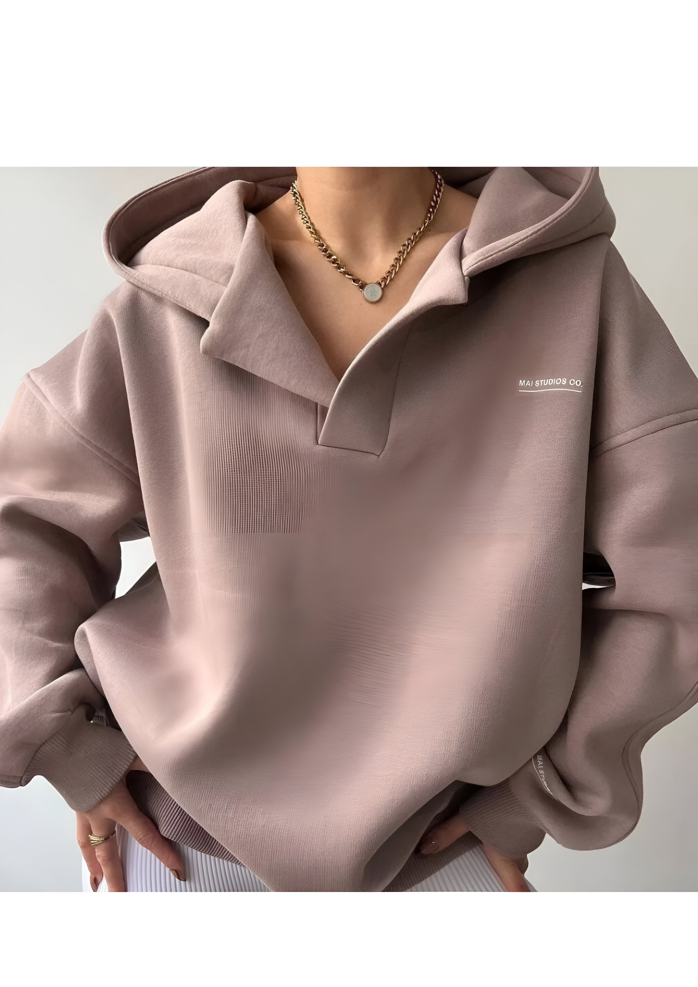 Modern Pull-Over Winter Hoodie | Women's Loose Fit