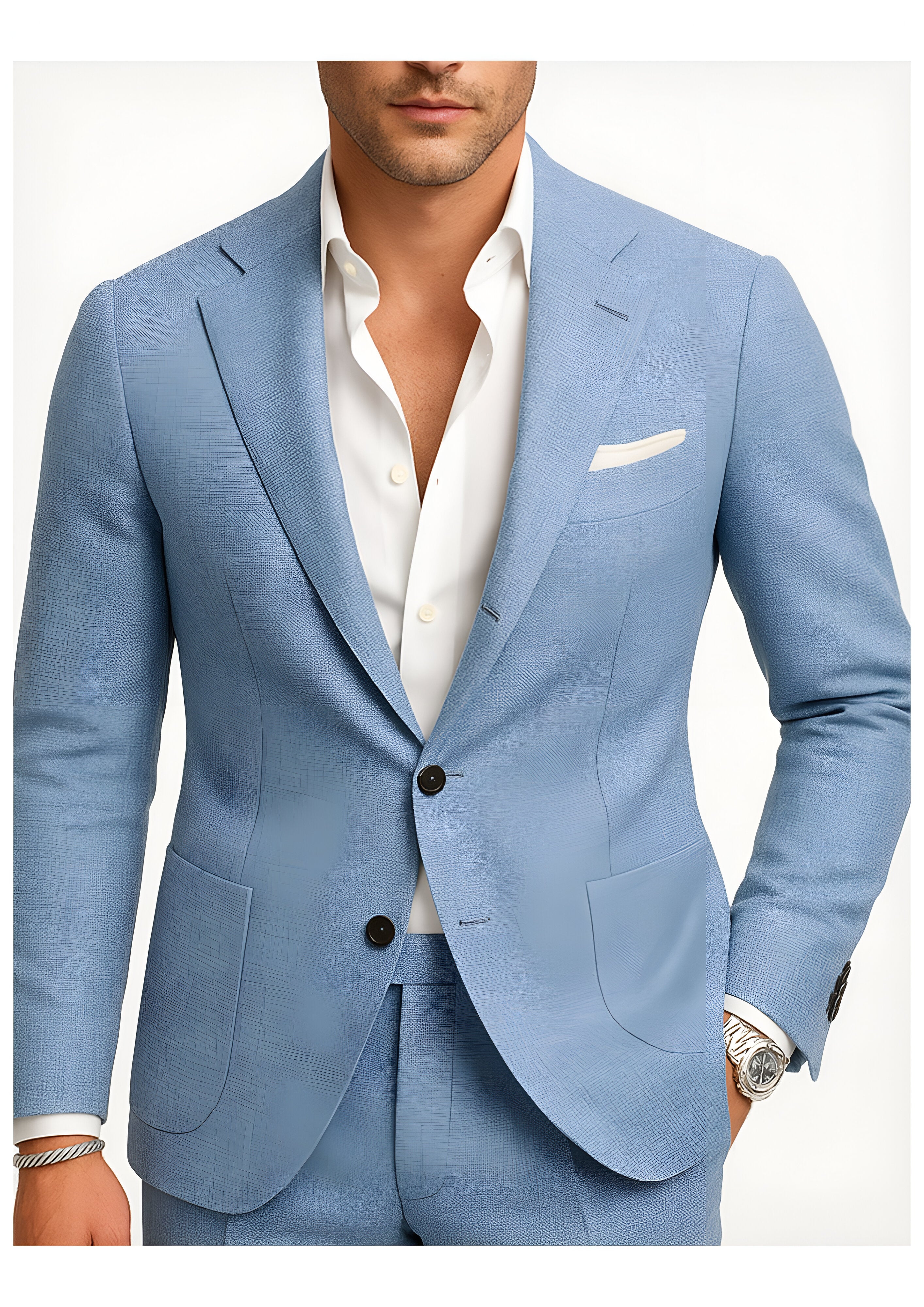 Men's Modern Slim Fit Set | Wedding Suit