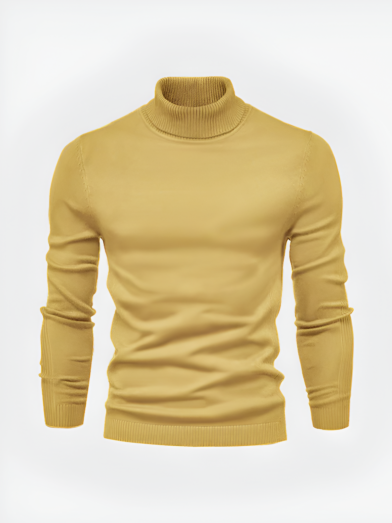 Minimalist Turtleneck Jumper | Men's Winter Pullover