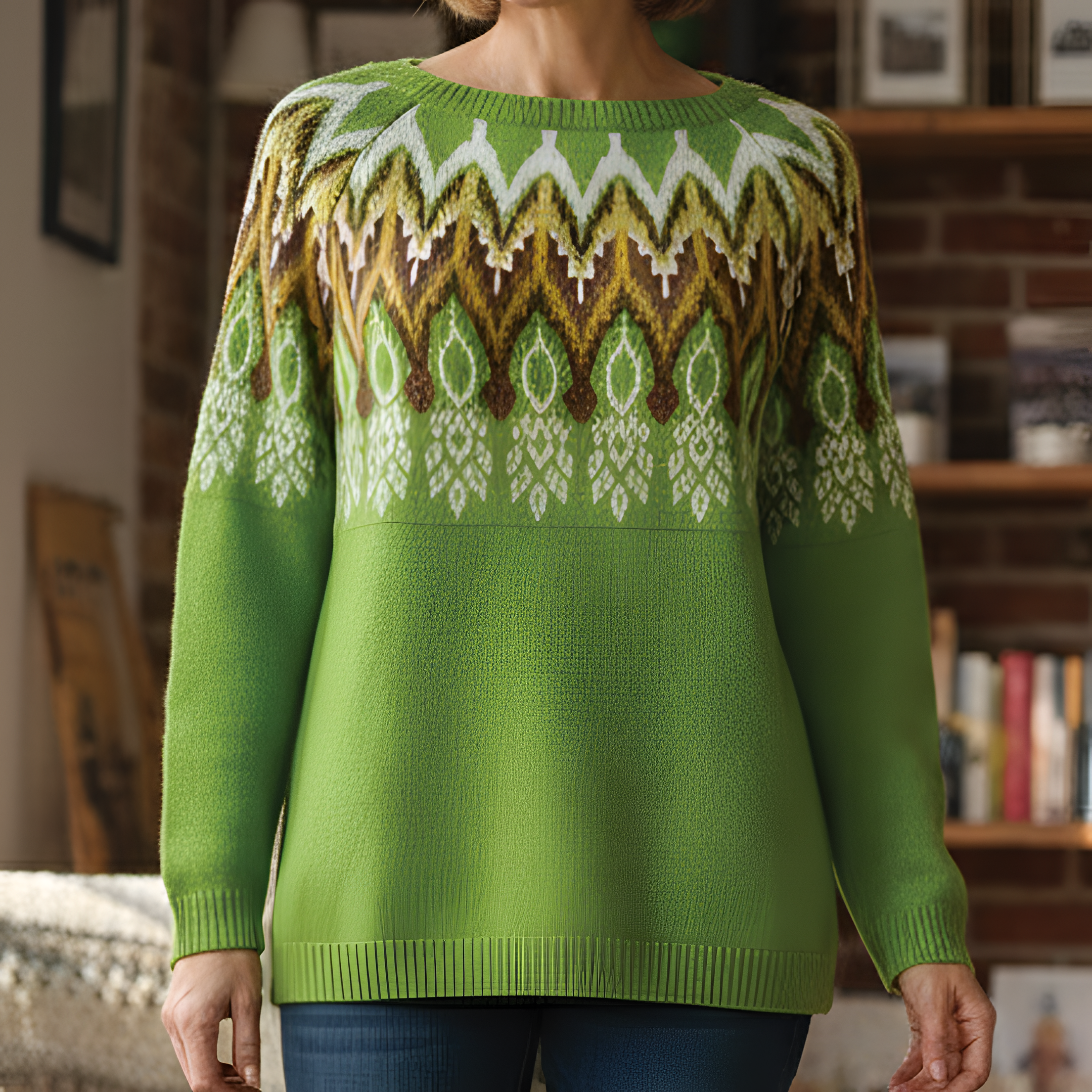 Isle Pattern Jumper | Women's Winter Knit