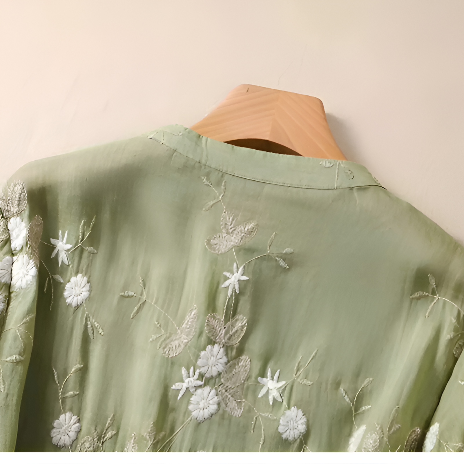 Women's Floral Blouse | Embroidered Flowers Casual