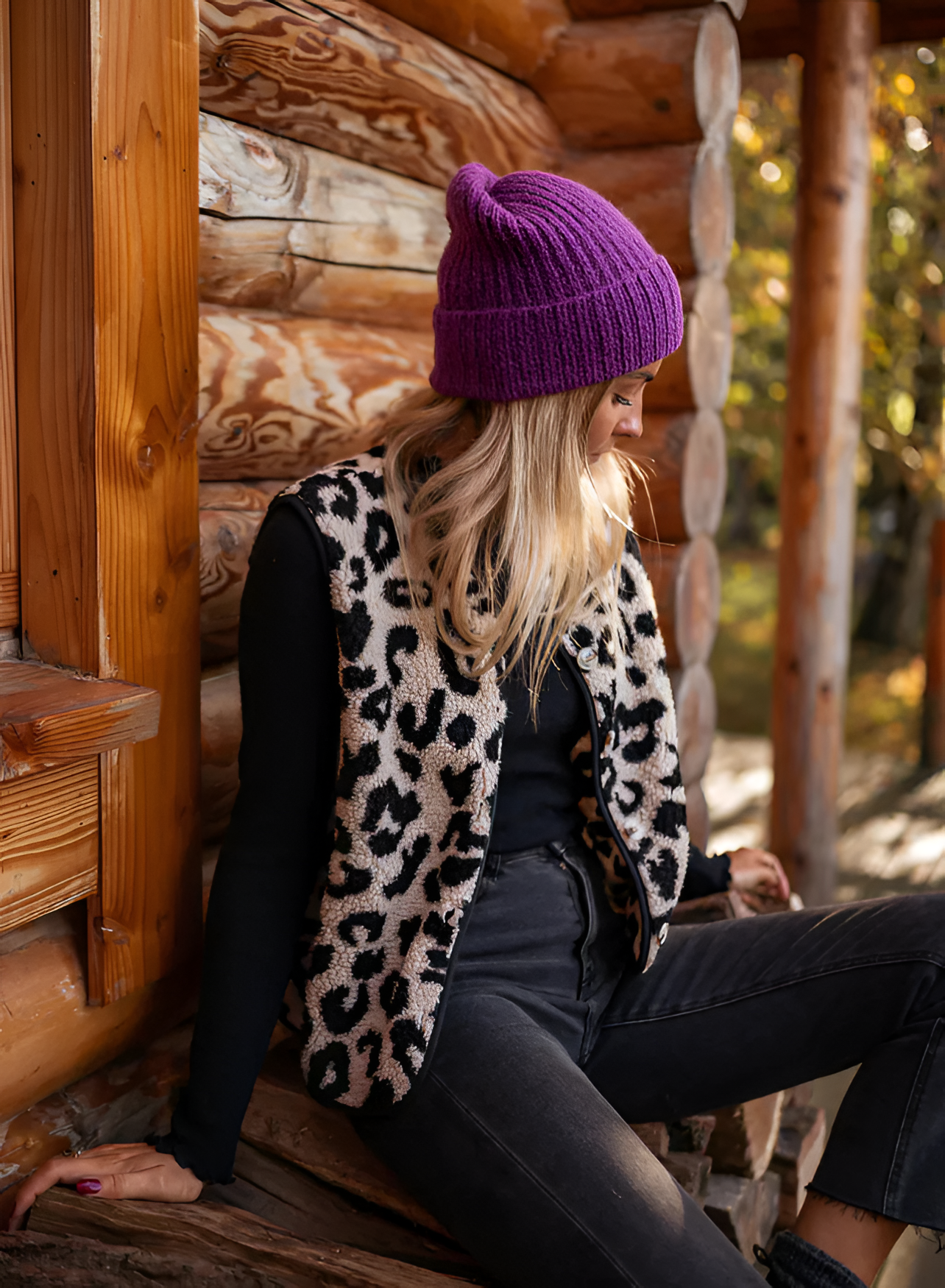 Leopard Vest | Women's Seasonal Attire