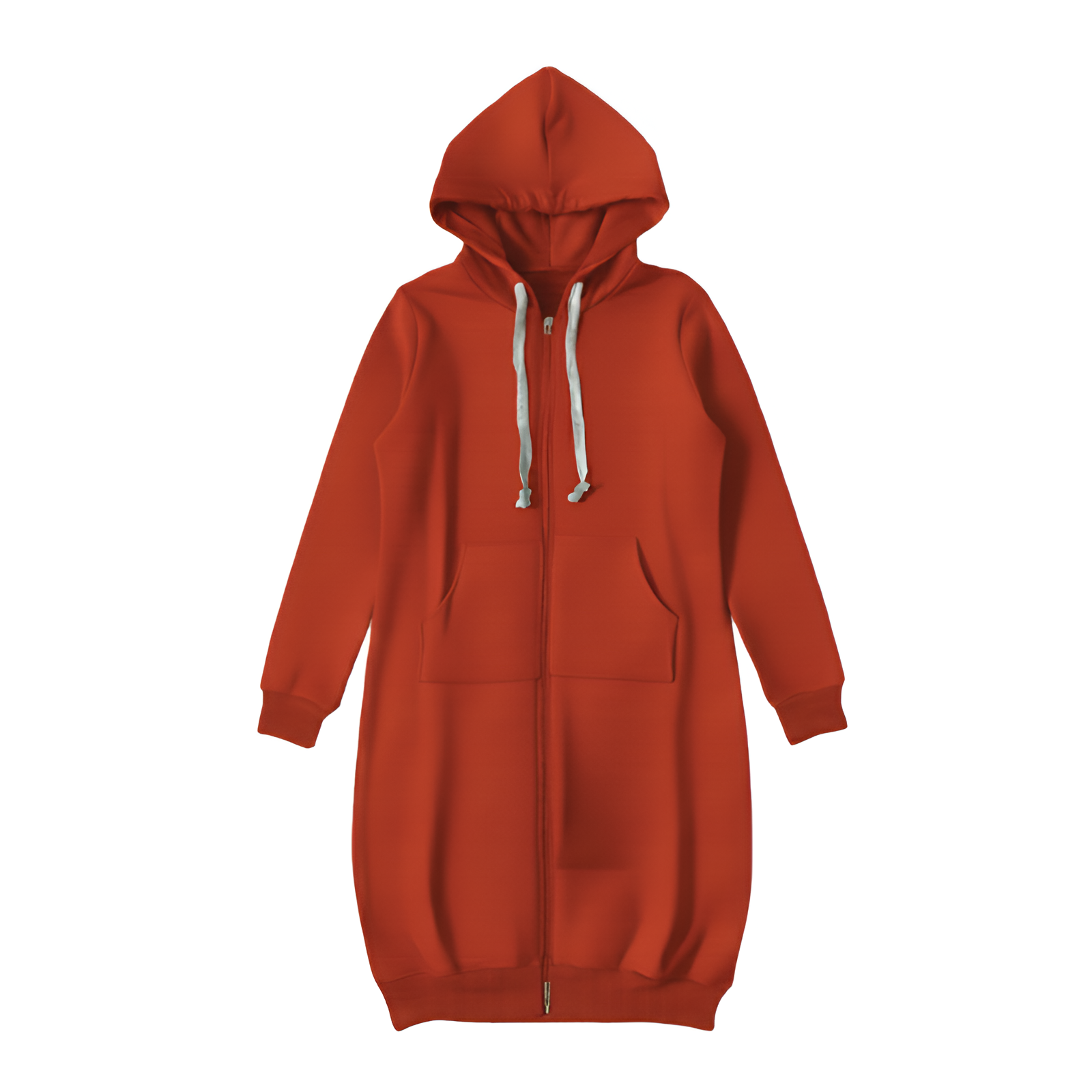 Hoodie Dress Jumper | Women's Winter Zip Up