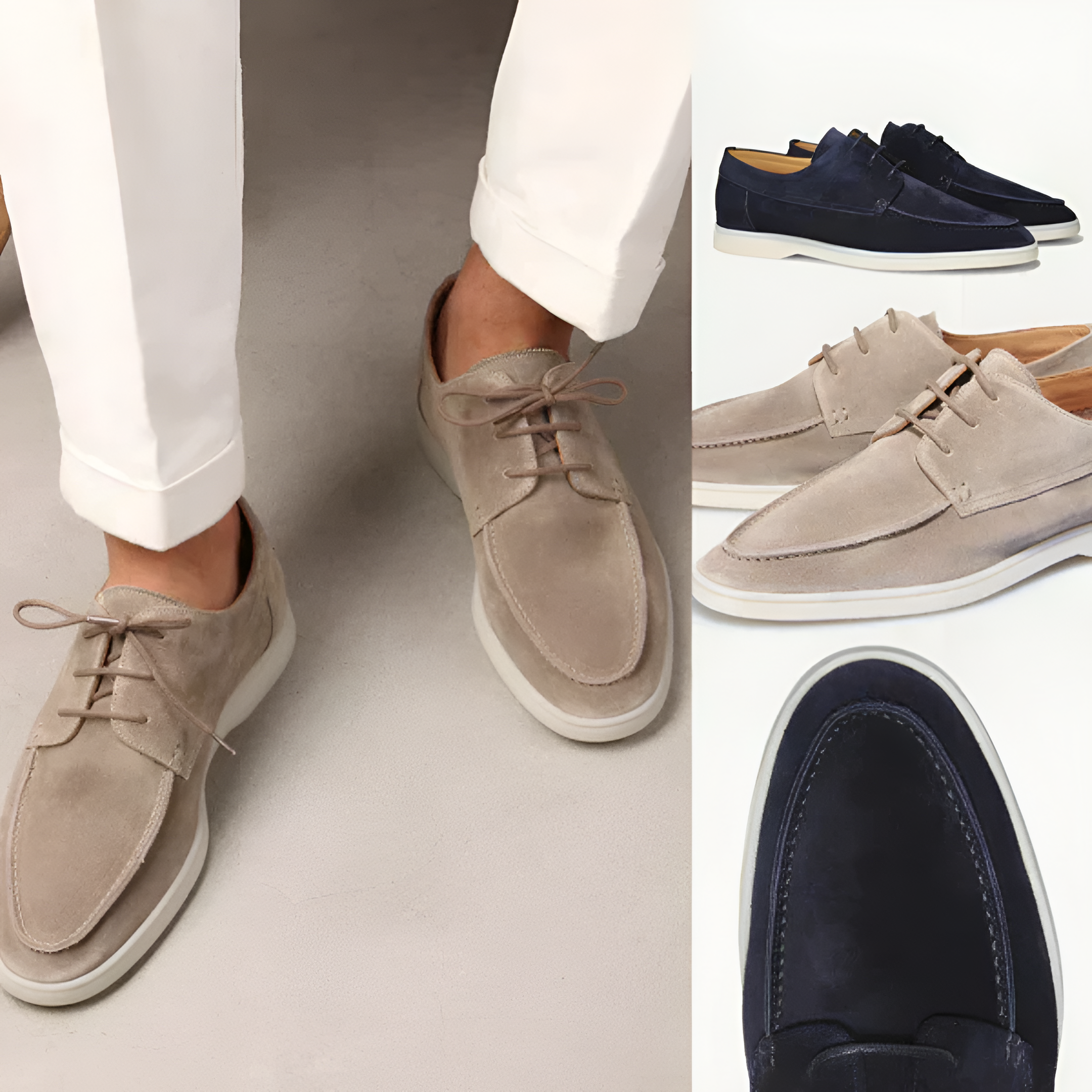 Men's Suede Shoes | Laced