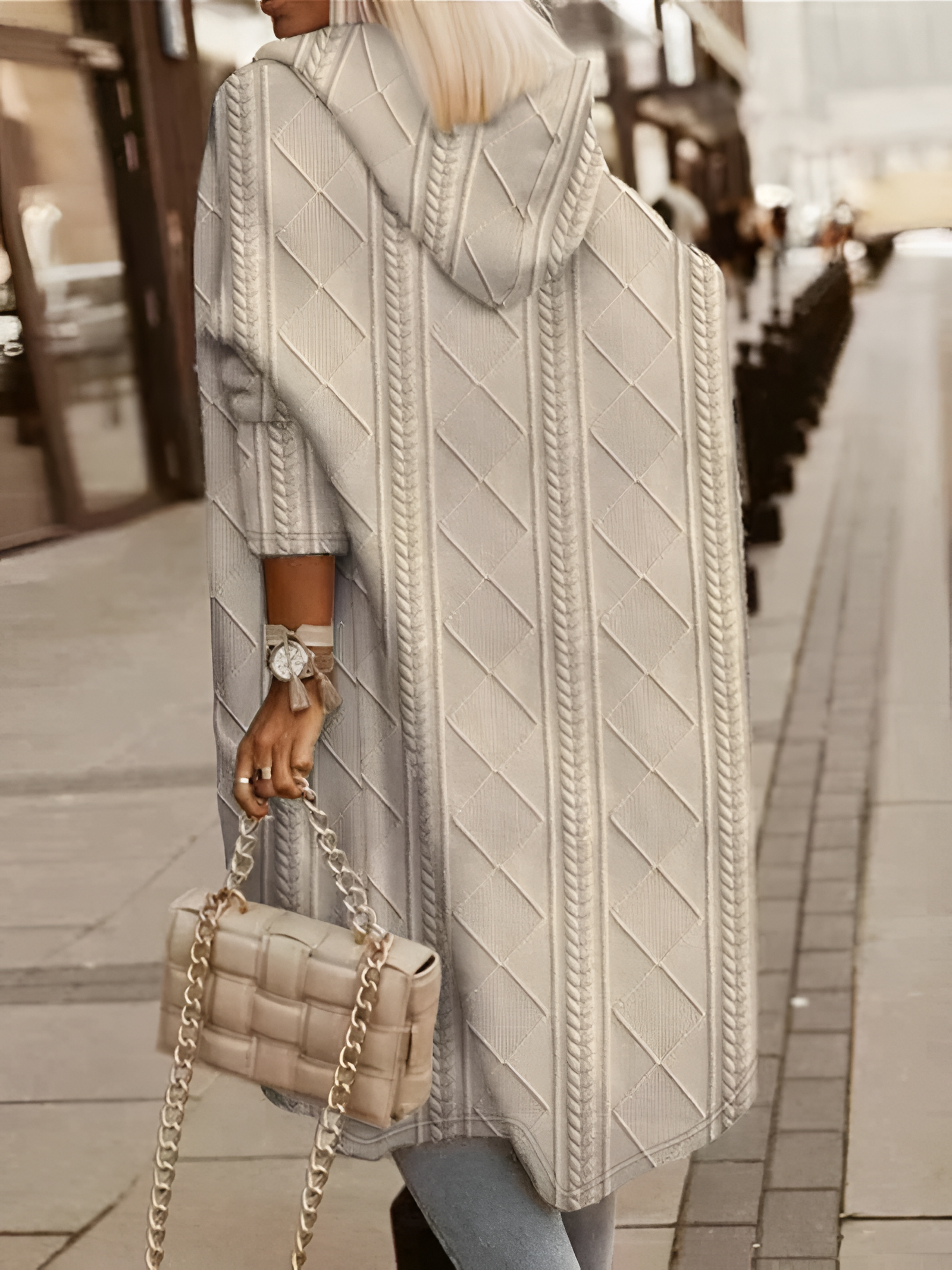 Hooded Cardigan | Women's Winter Longline