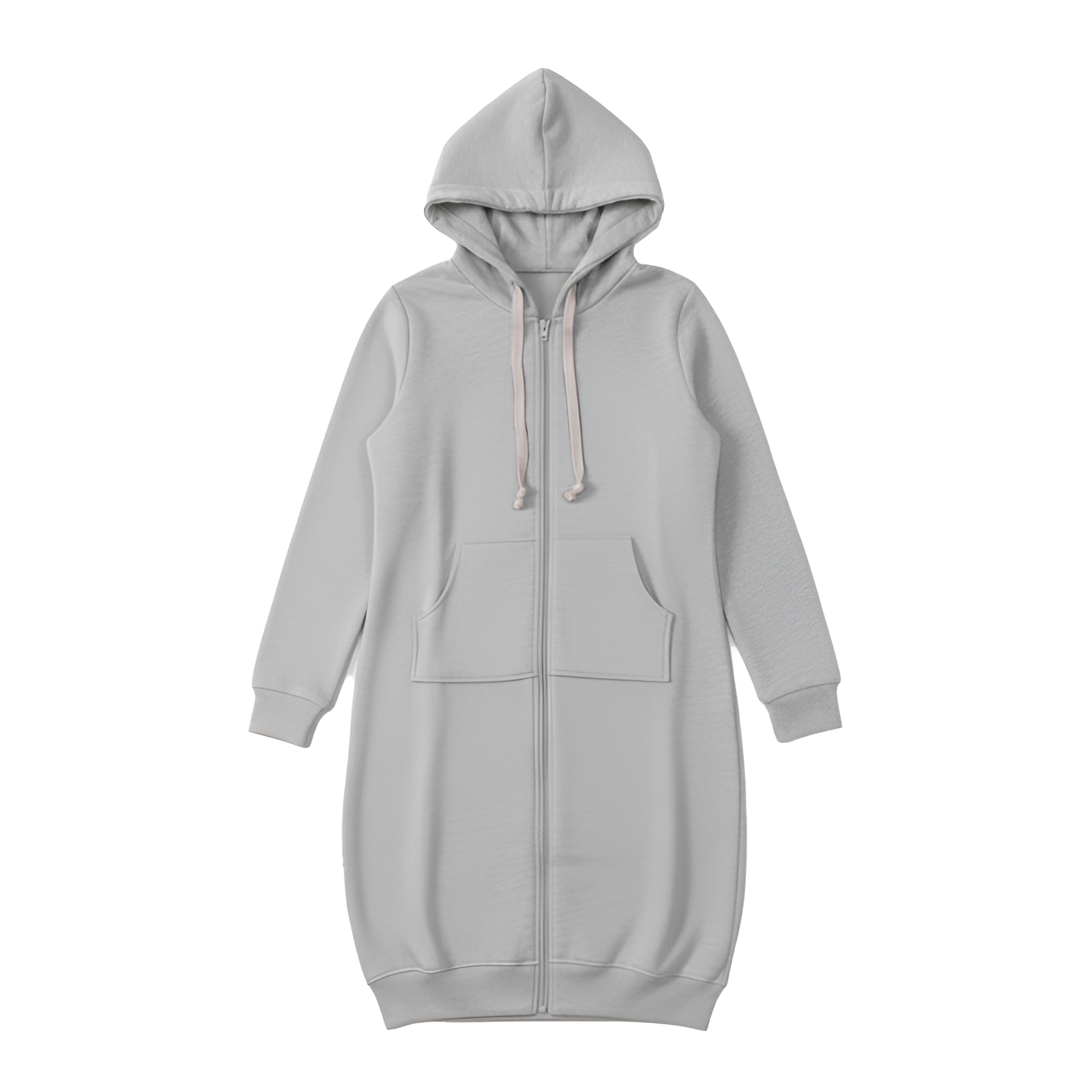 Hoodie Dress Jumper | Women's Winter Zip Up