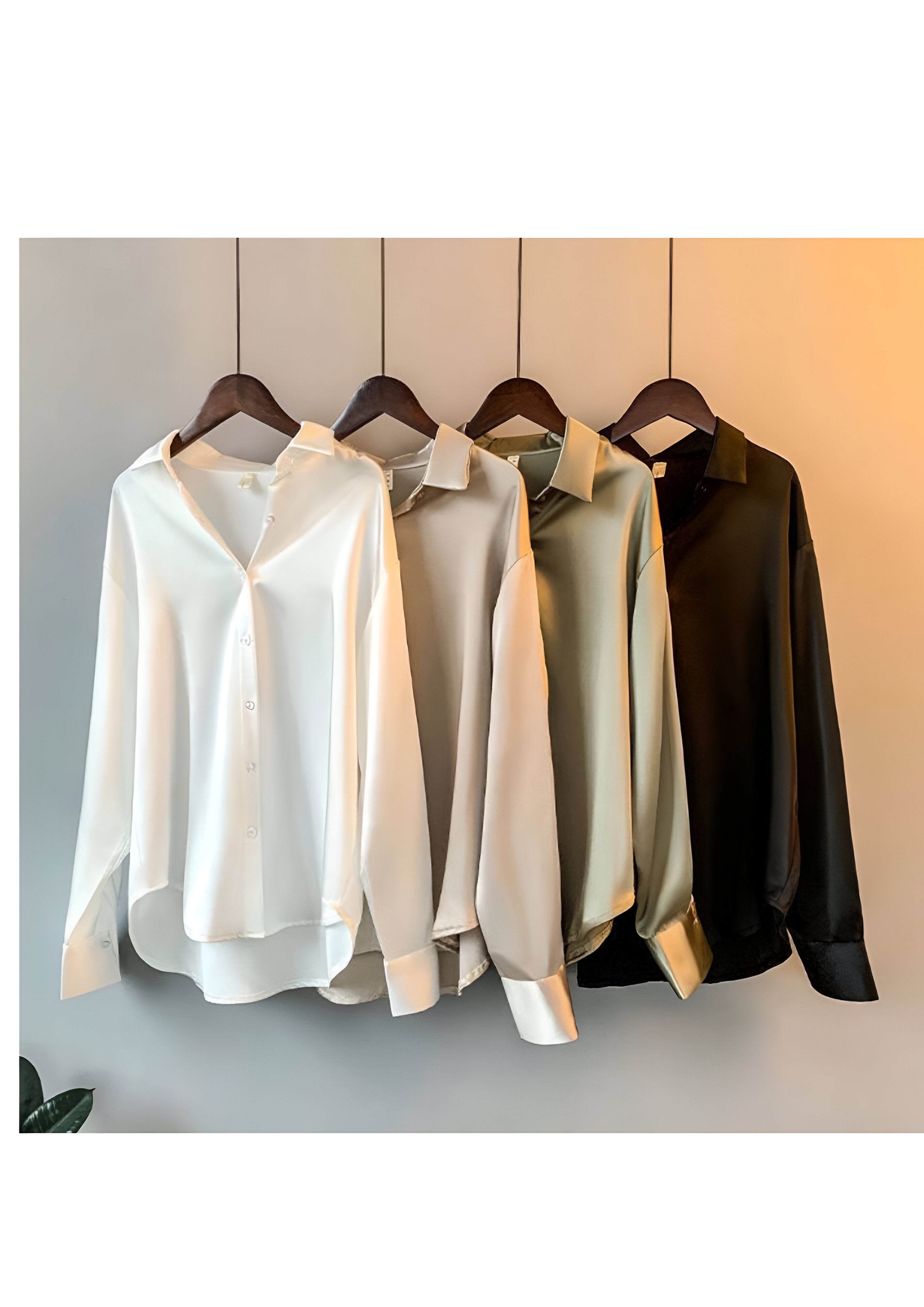 Women's Myra Collar Blouse | Long Sleeves