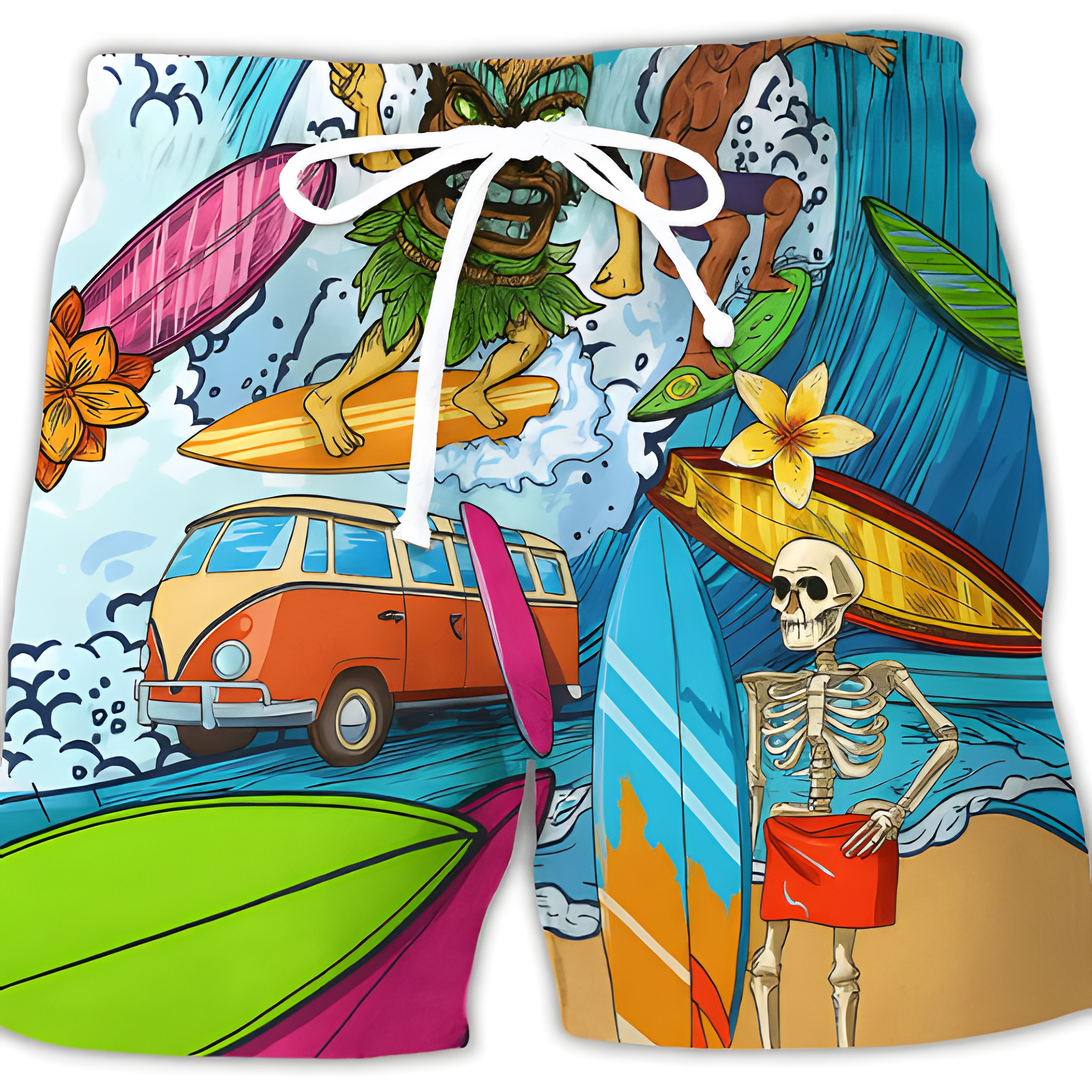 Men's Surf Graphic Swim Shorts | Summer