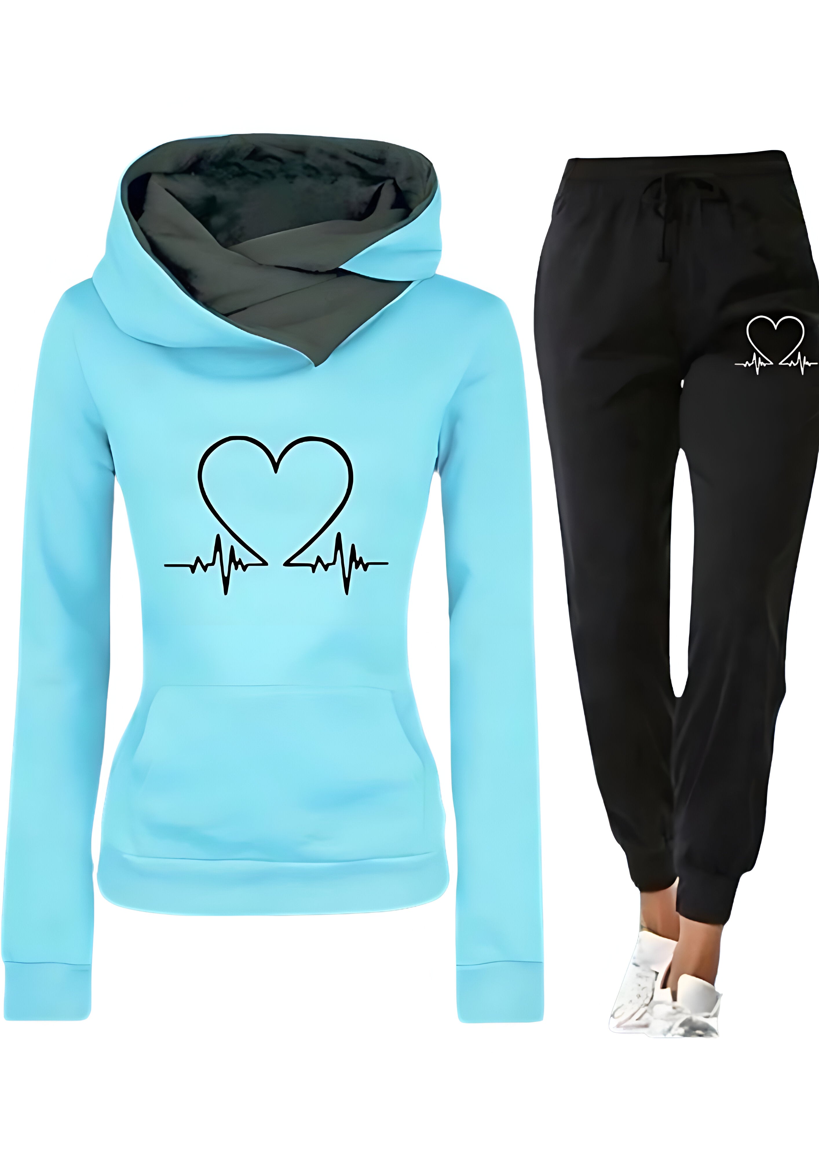 Hoodie and Trousers Set | Women's Tracksuit