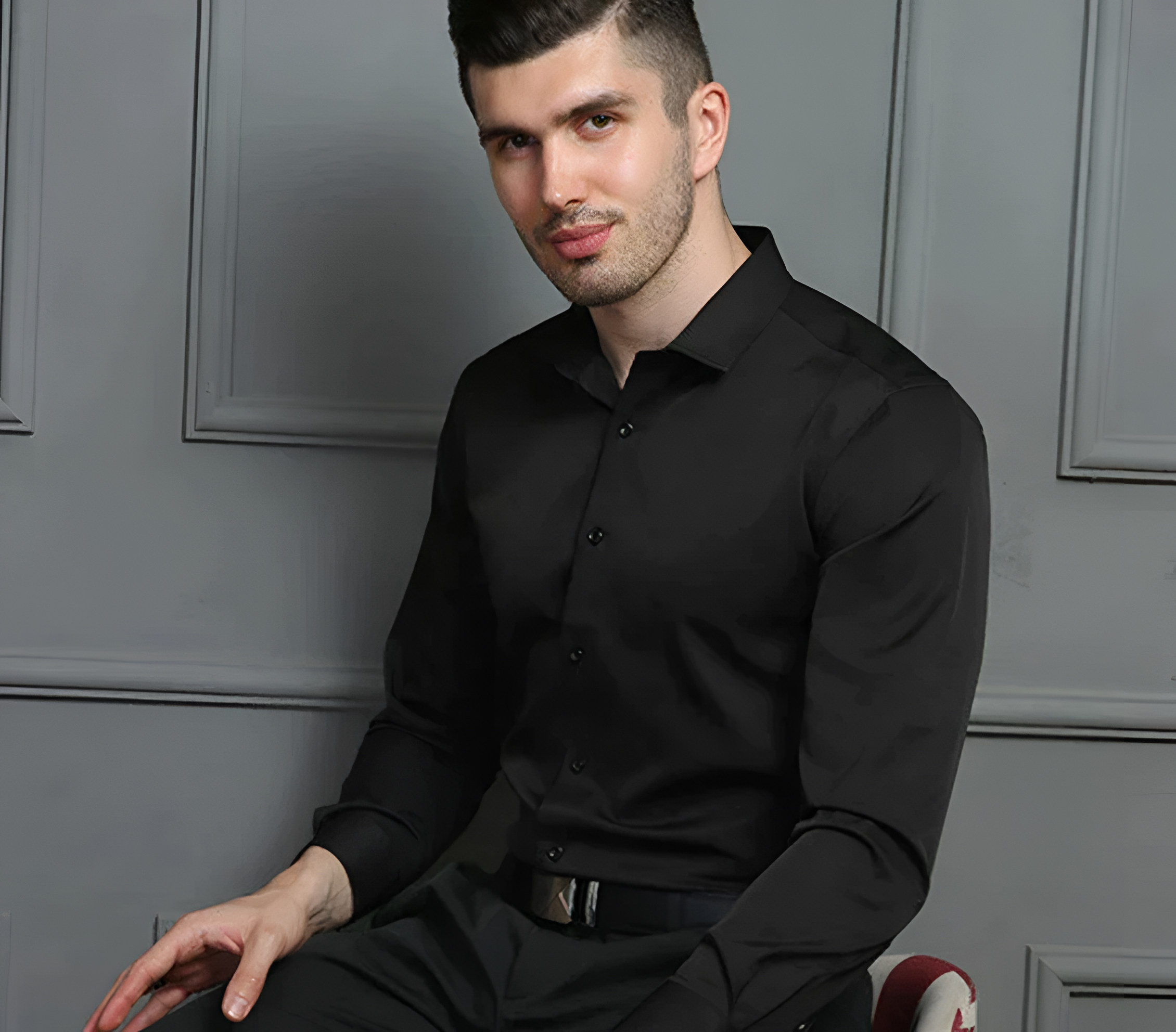 Modern Tailored Shirt | Men's Formal Long Sleeve