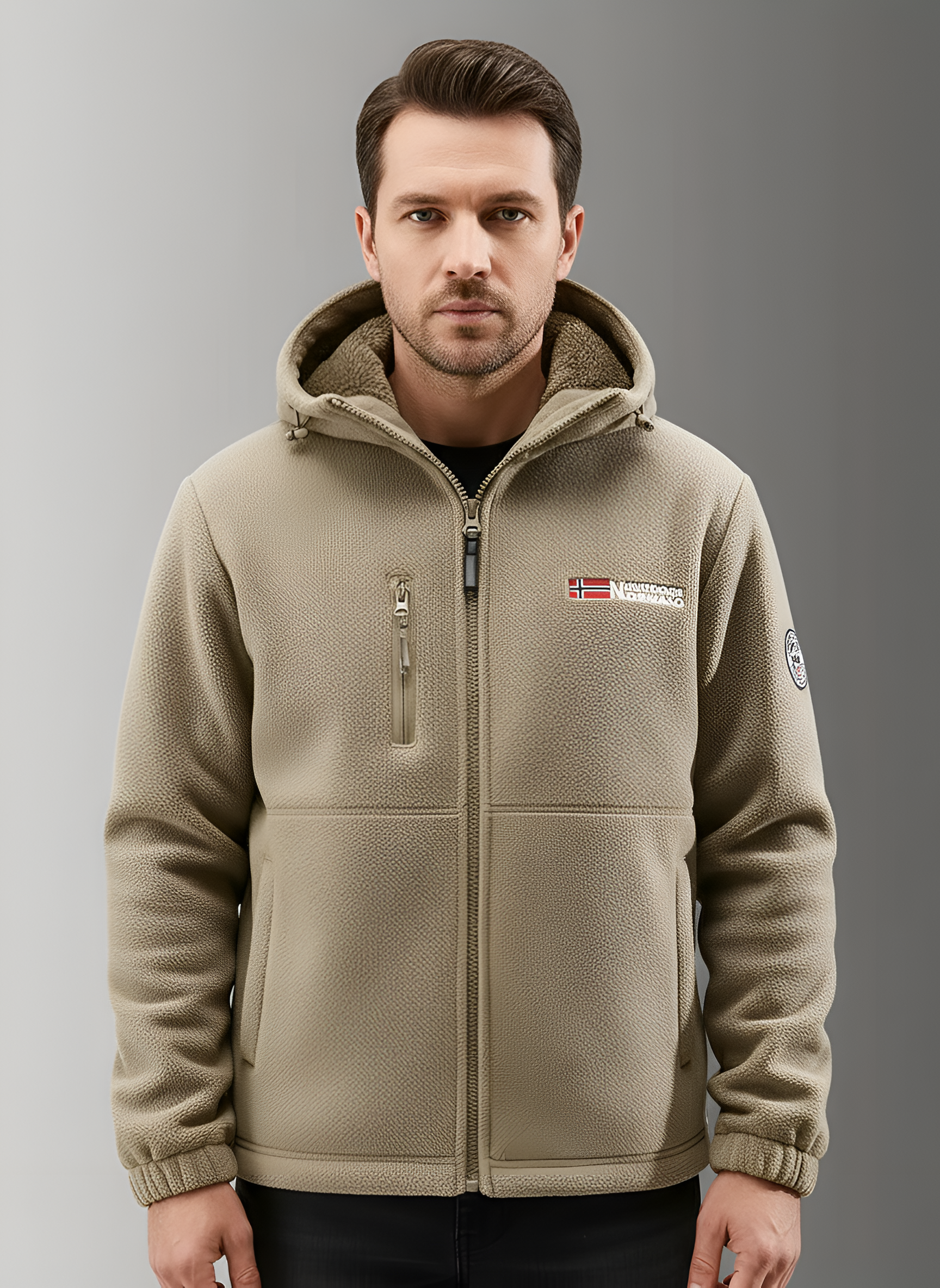 Nordic Explorer Jacket | Men's Winter Hooded Warm Durable