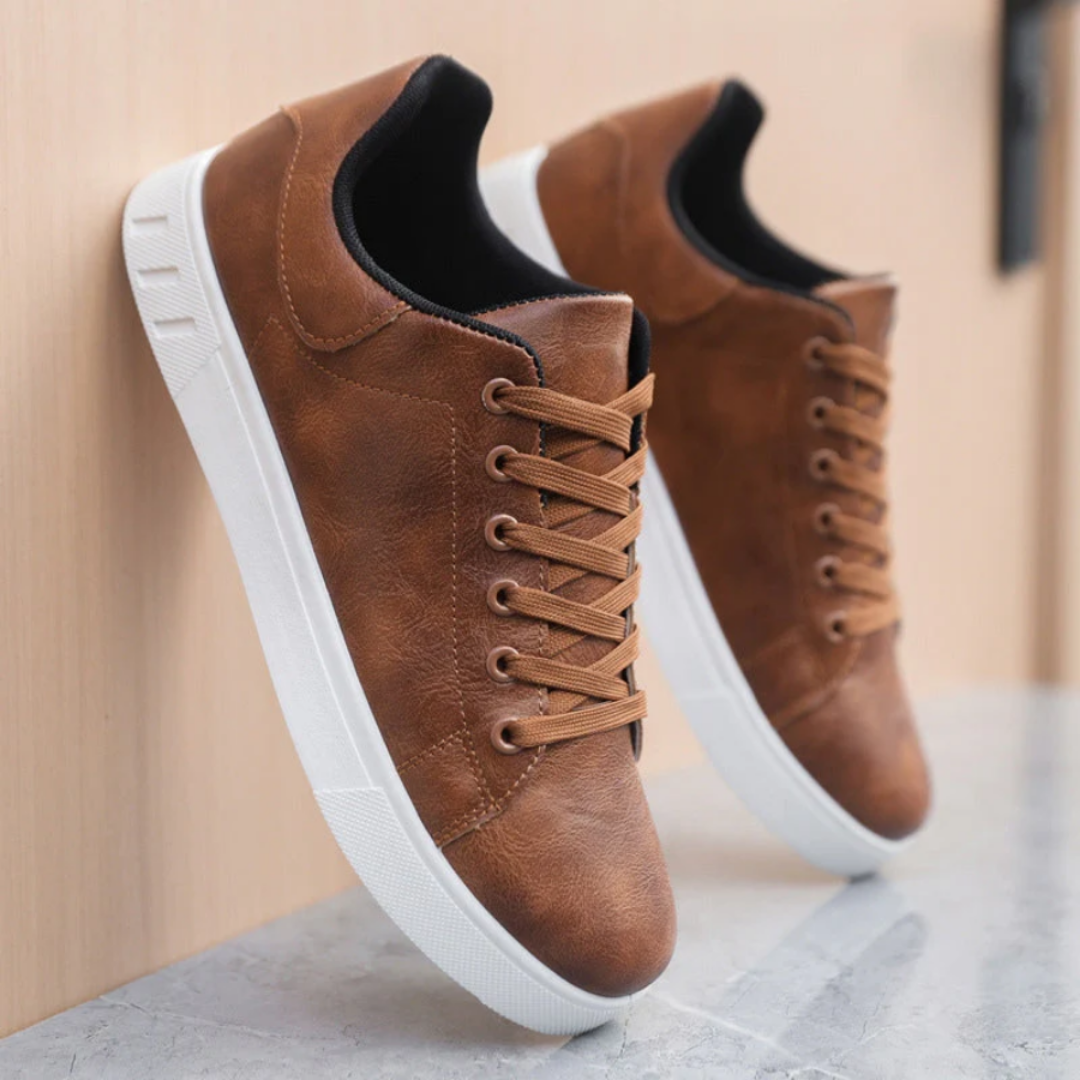 Lace-Up Sneakers | Men's Minimal Low-Profile