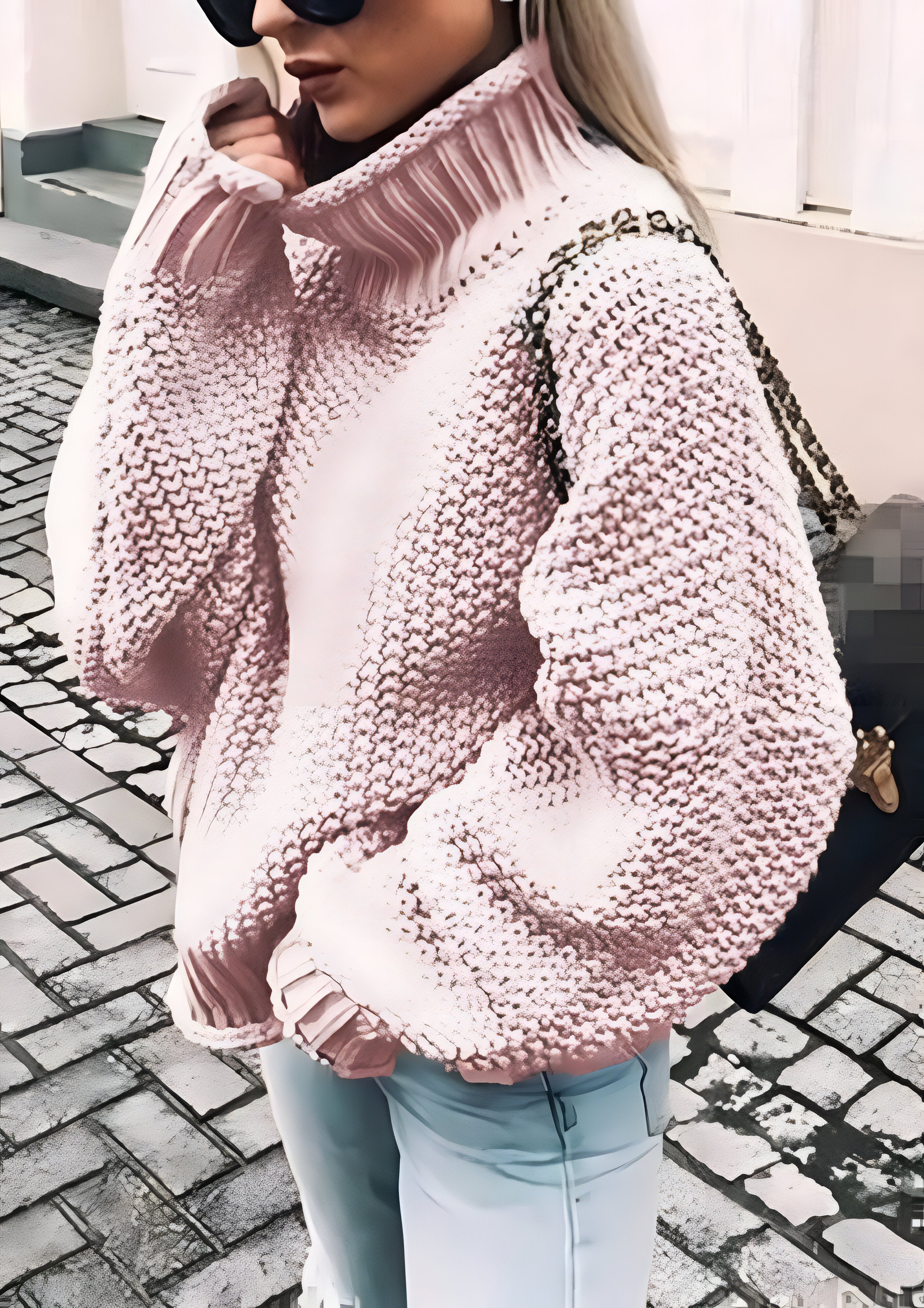 Turtle Neck Loose Jumper | Women's Oversized