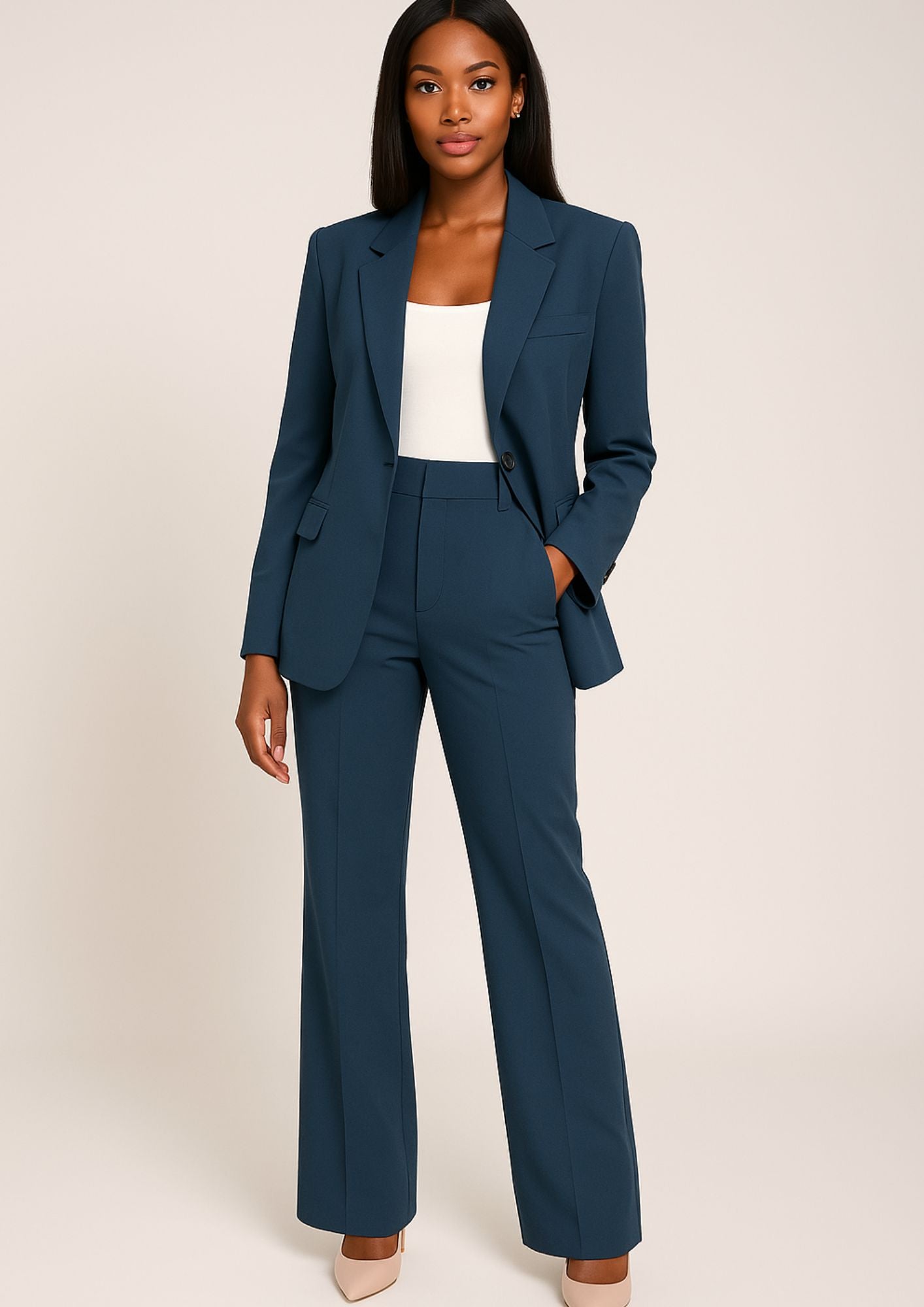 Women's Blazer and Trousers Set | 2-Piece Set Formal Events