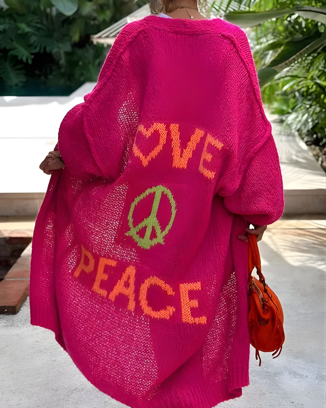 Women’s Summer Graphic Cardigan | Long