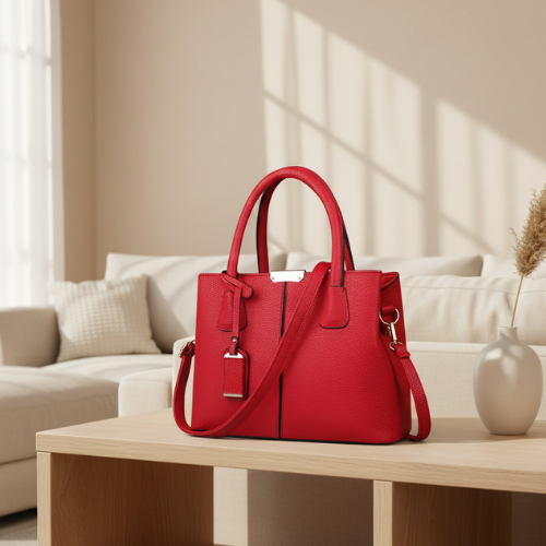 Women's Faux Leather Shoulder Bag | Durable