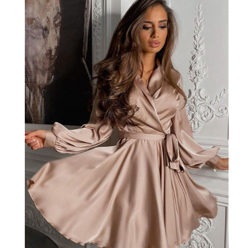 Women's Cocktail Wrap Dress Mini | Summer