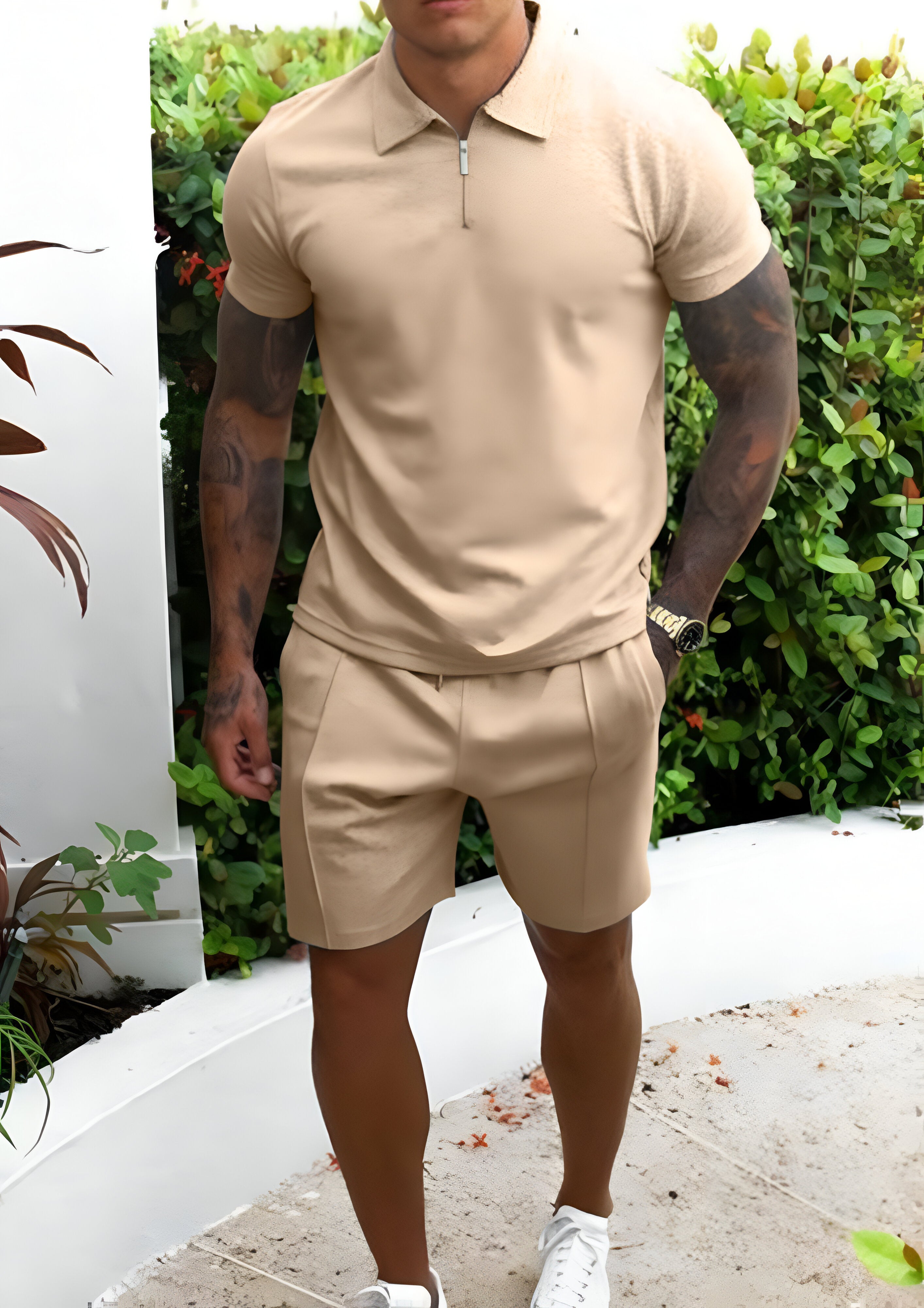 Men's Polo & Shorts Set | Summer