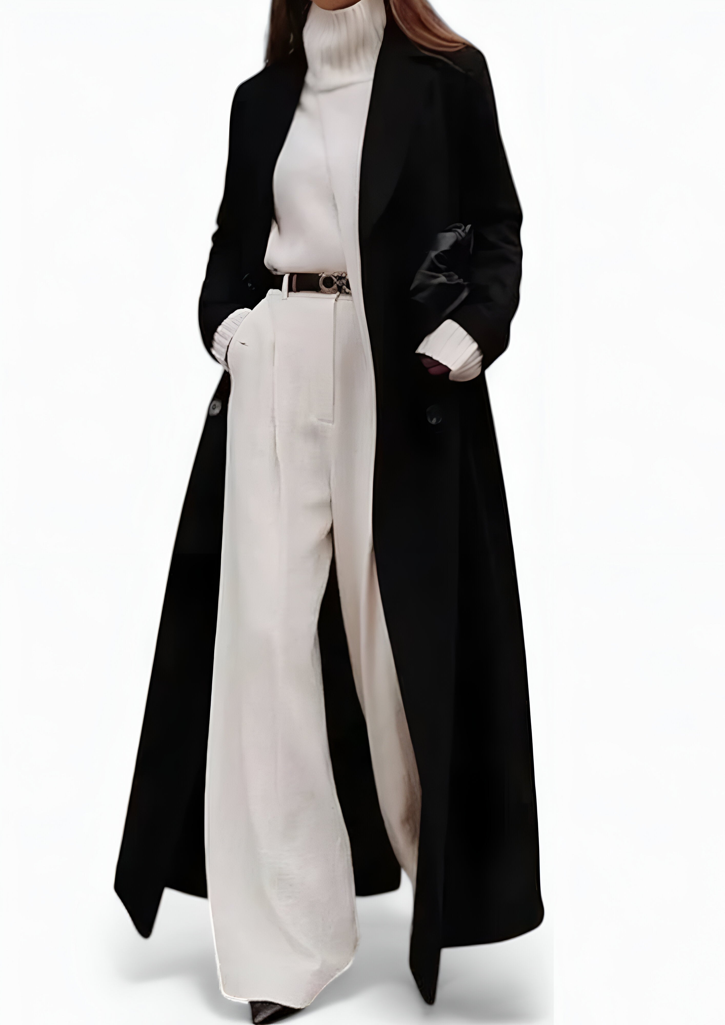 Longline Maxi Overcoat | Women’s Tailored Outerwear