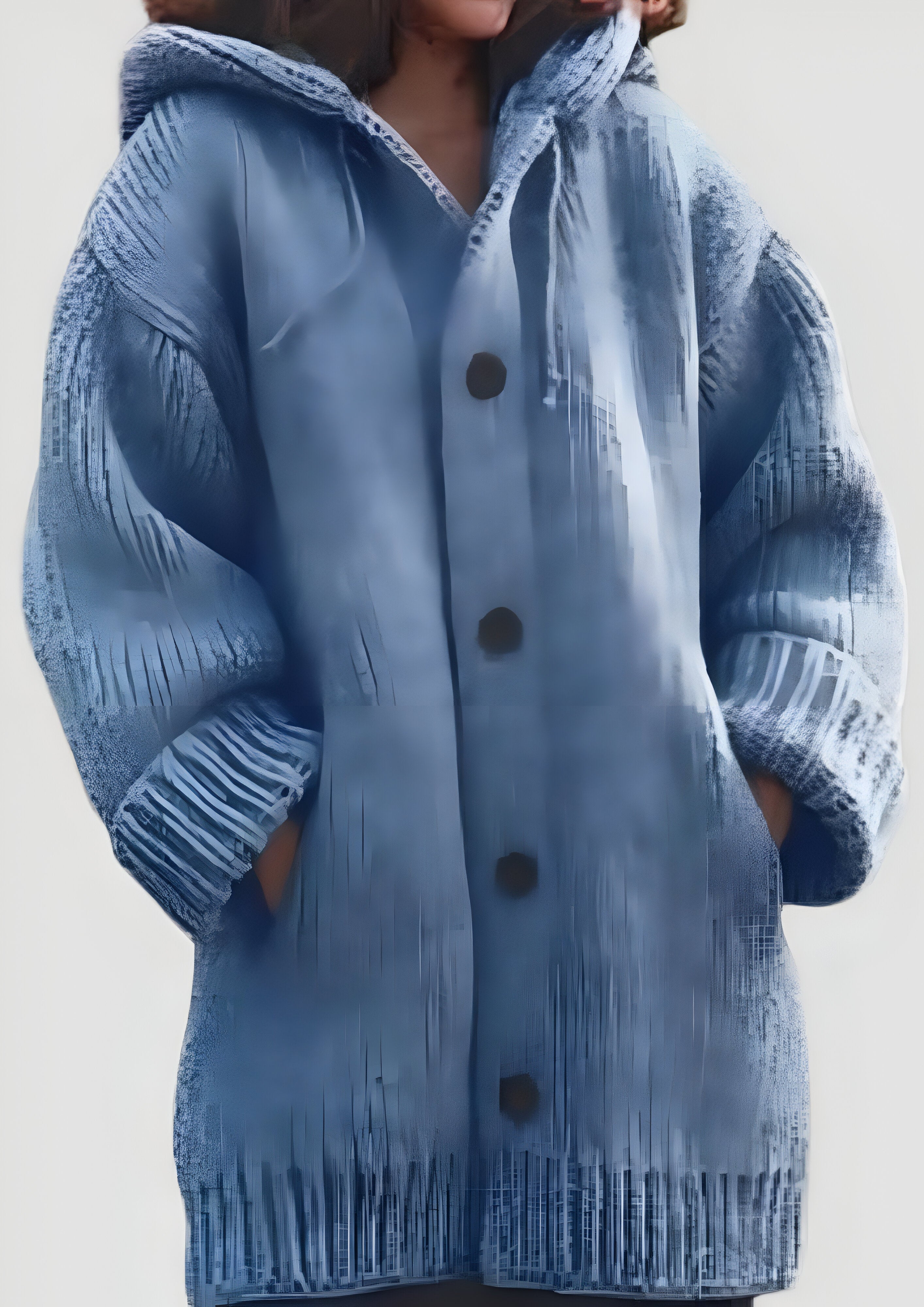 Button-Up Winter Coat | Women’s Oversized