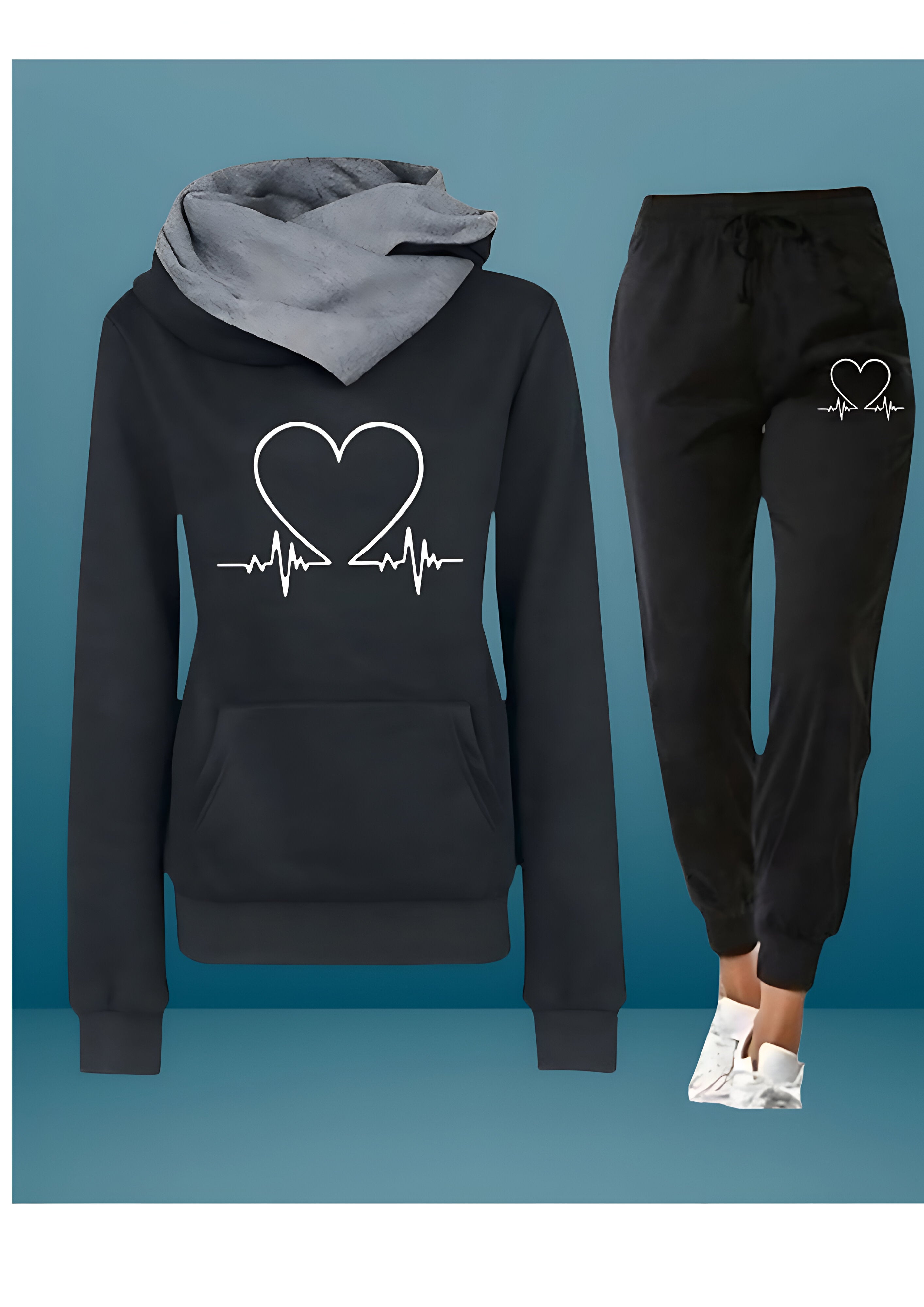 Hoodie and Trousers Set | Women's Tracksuit