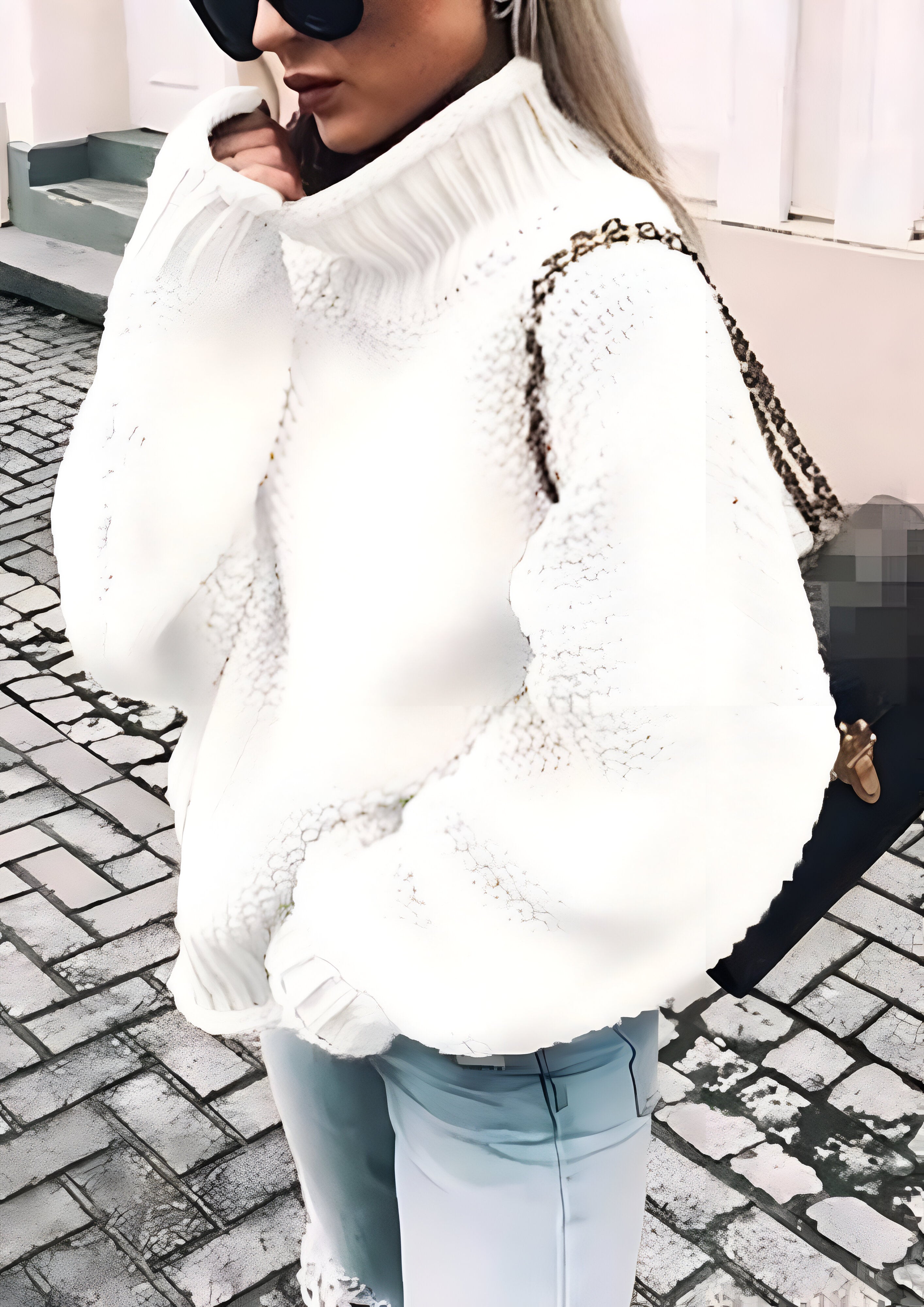 Turtle Neck Loose Jumper | Women's Oversized