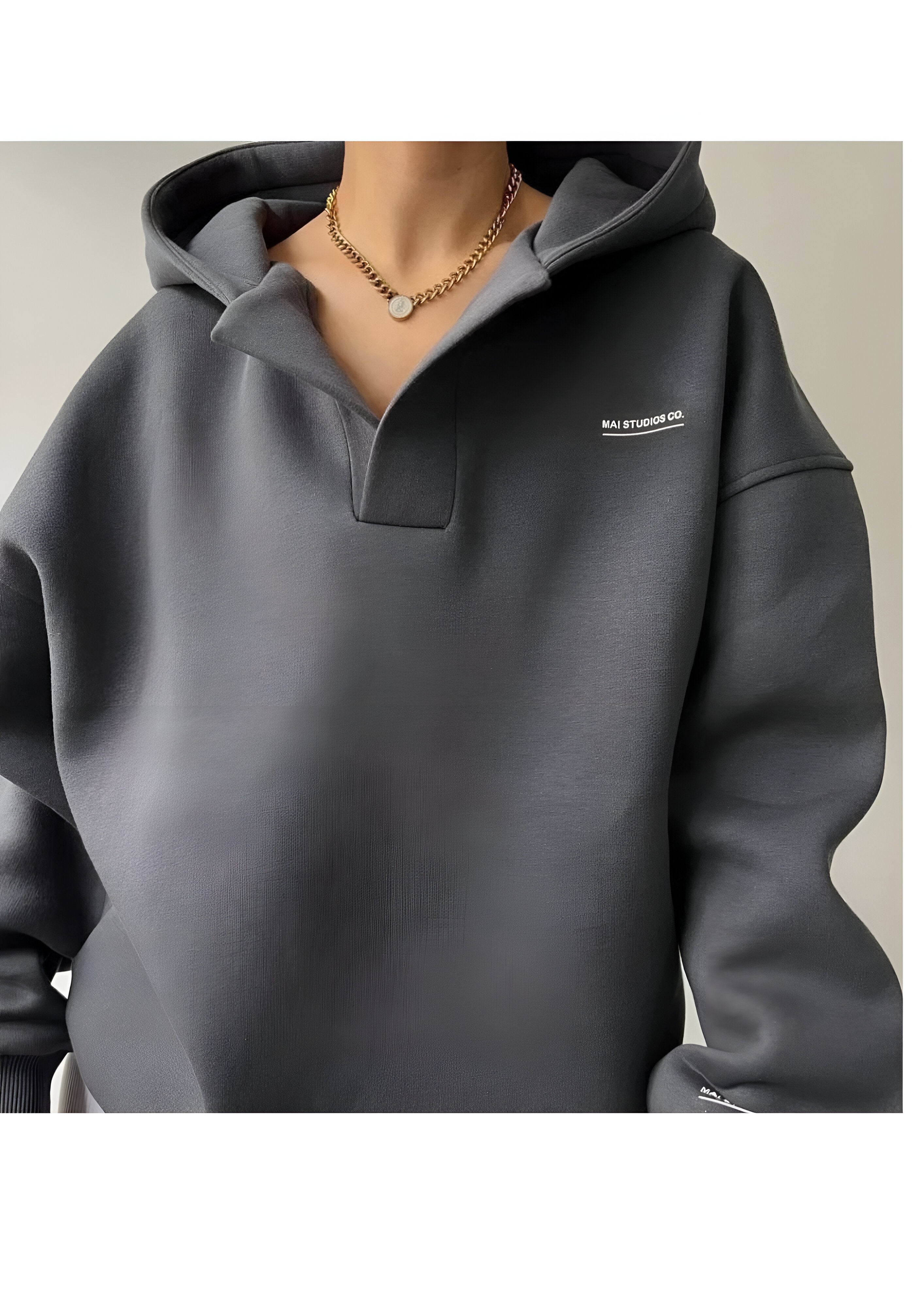 Modern Pull-Over Winter Hoodie | Women's Loose Fit