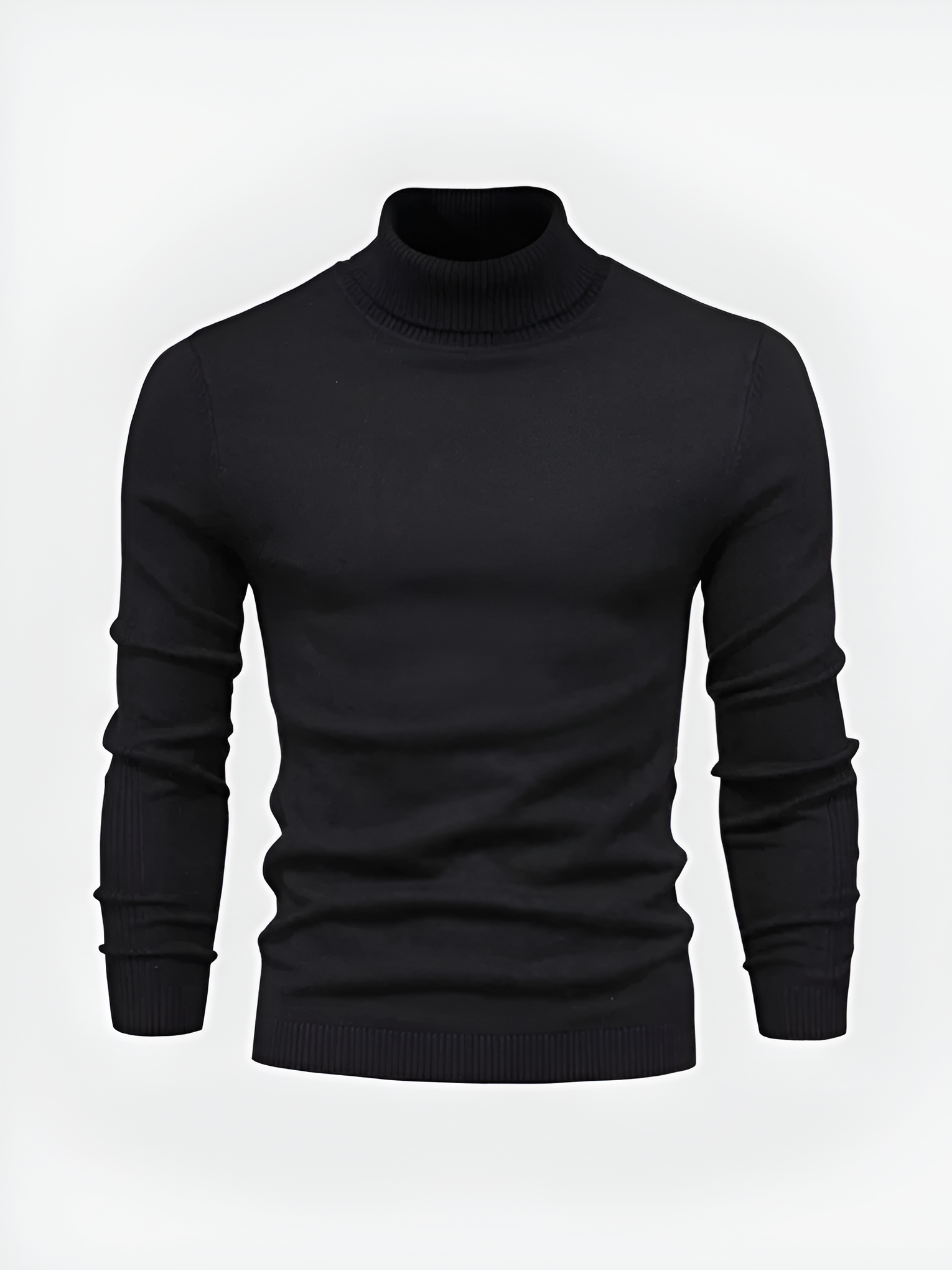 Minimalist Turtleneck Jumper | Men's Winter Pullover